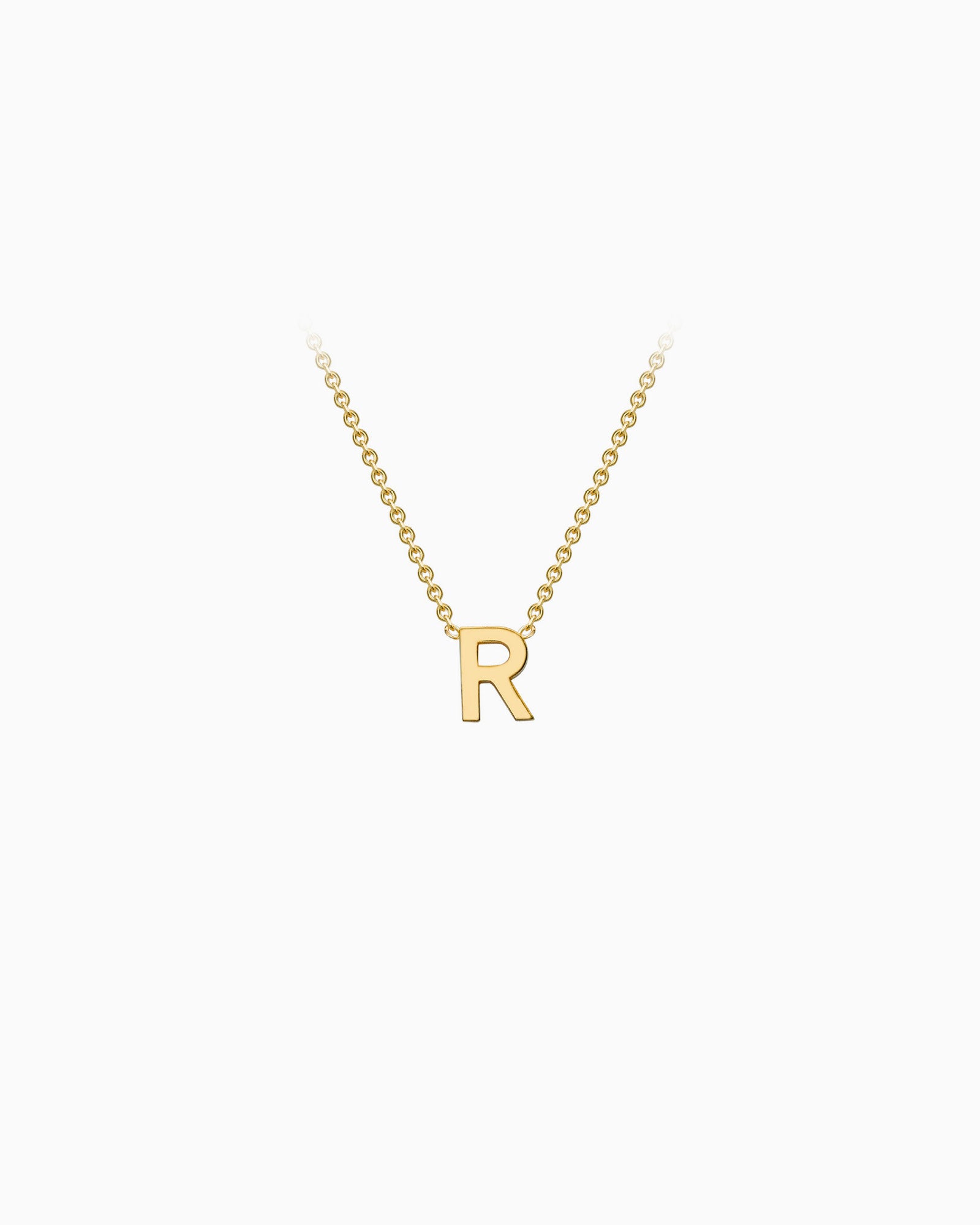 Initials 9K Gold Necklace | Zoe Olivia Jewellery Australia