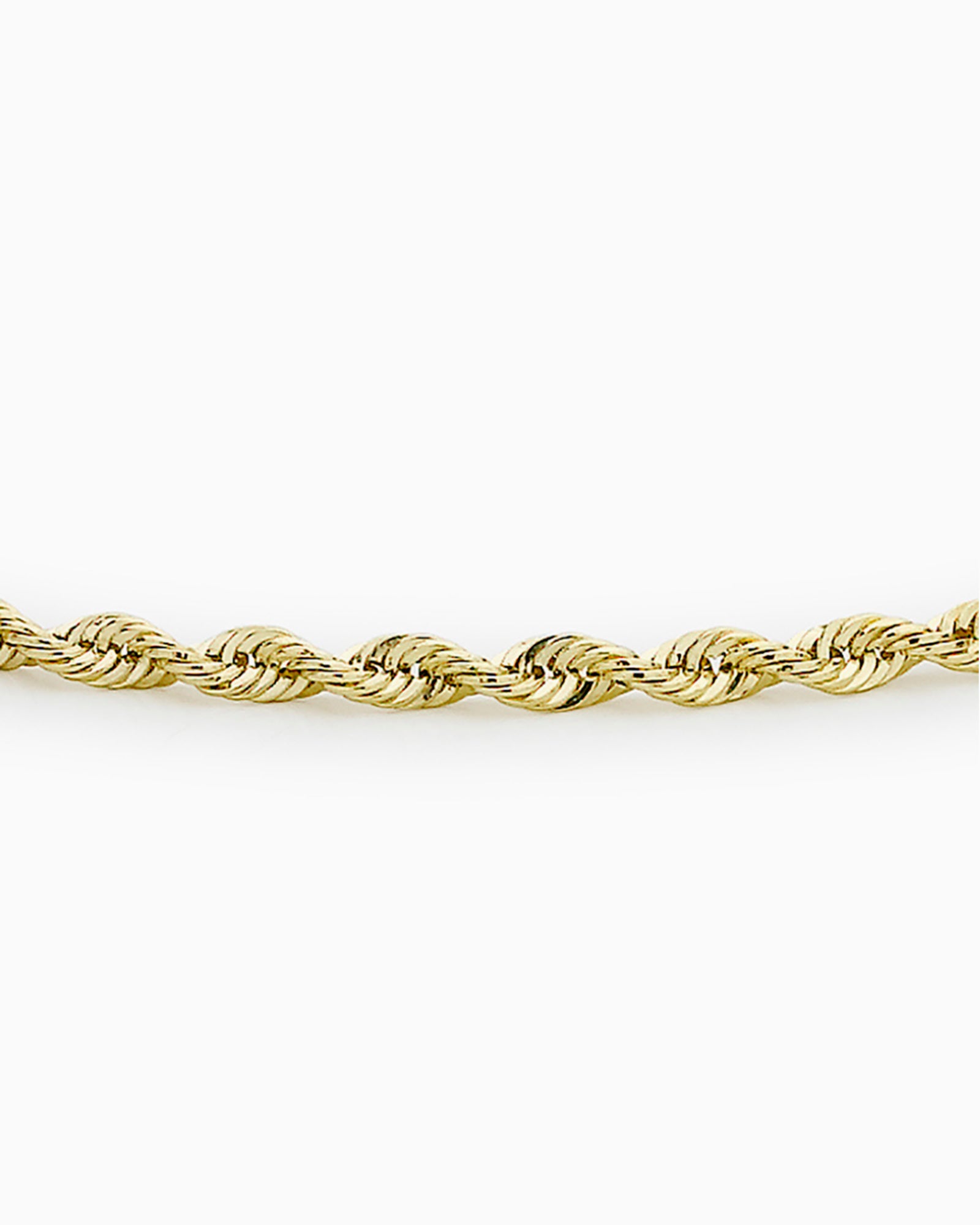 Essentials 9K Gold Twist Chain Bracelet