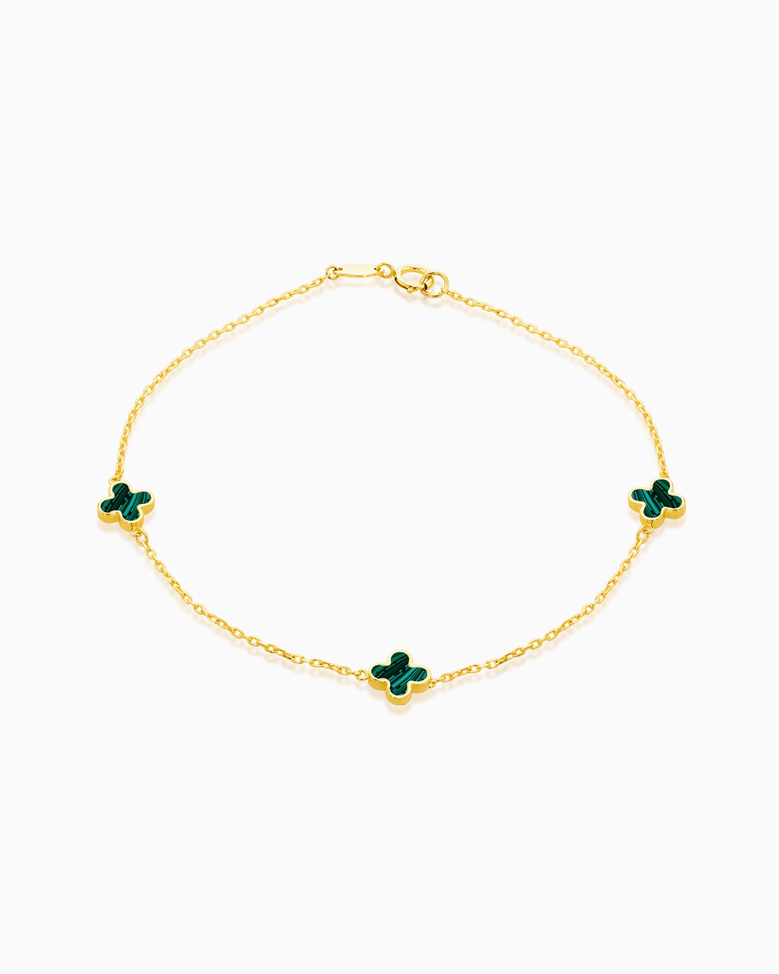 Essentials 9K Gold Petal Bracelet