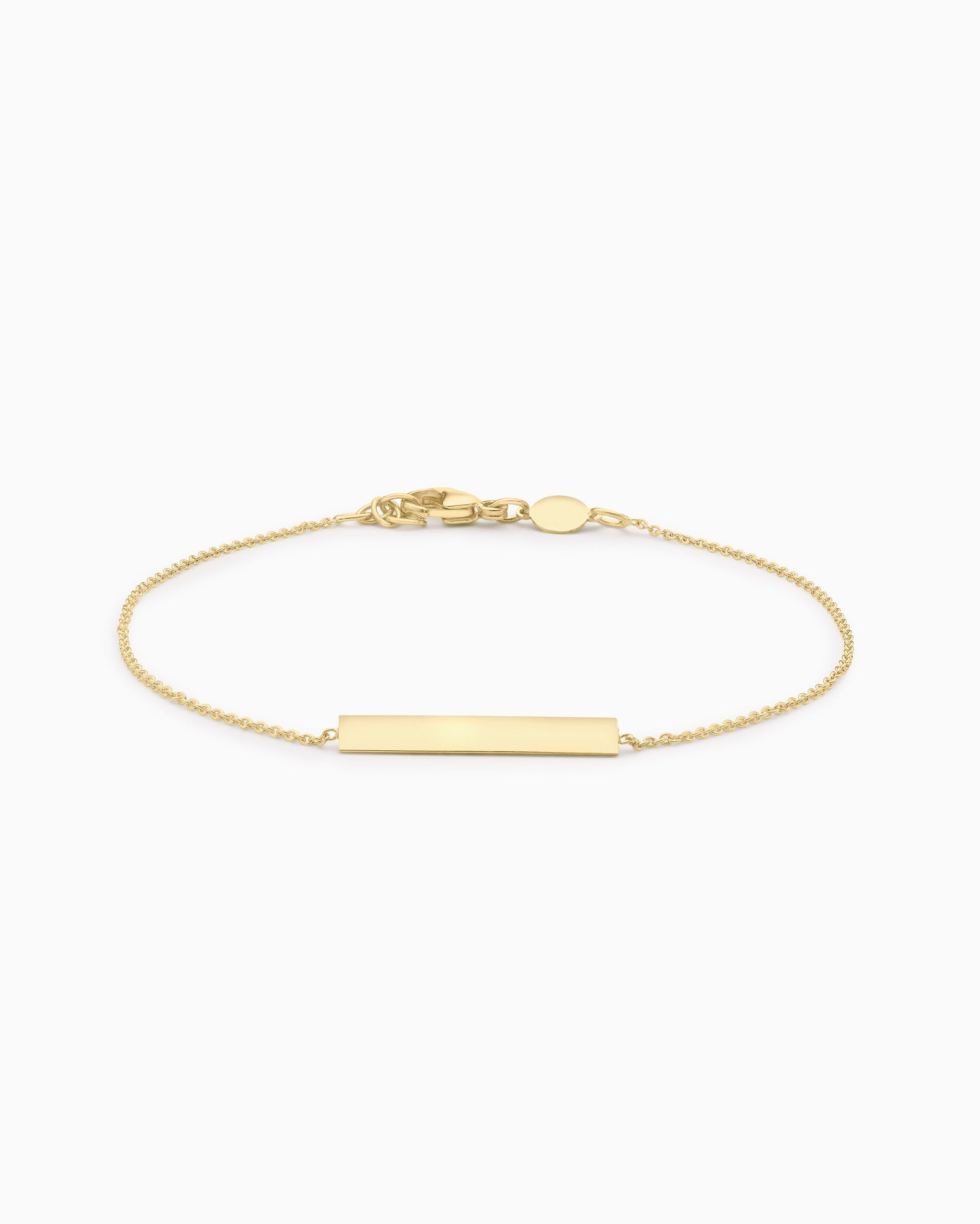 Essentials 9K Gold Bar Bracelet