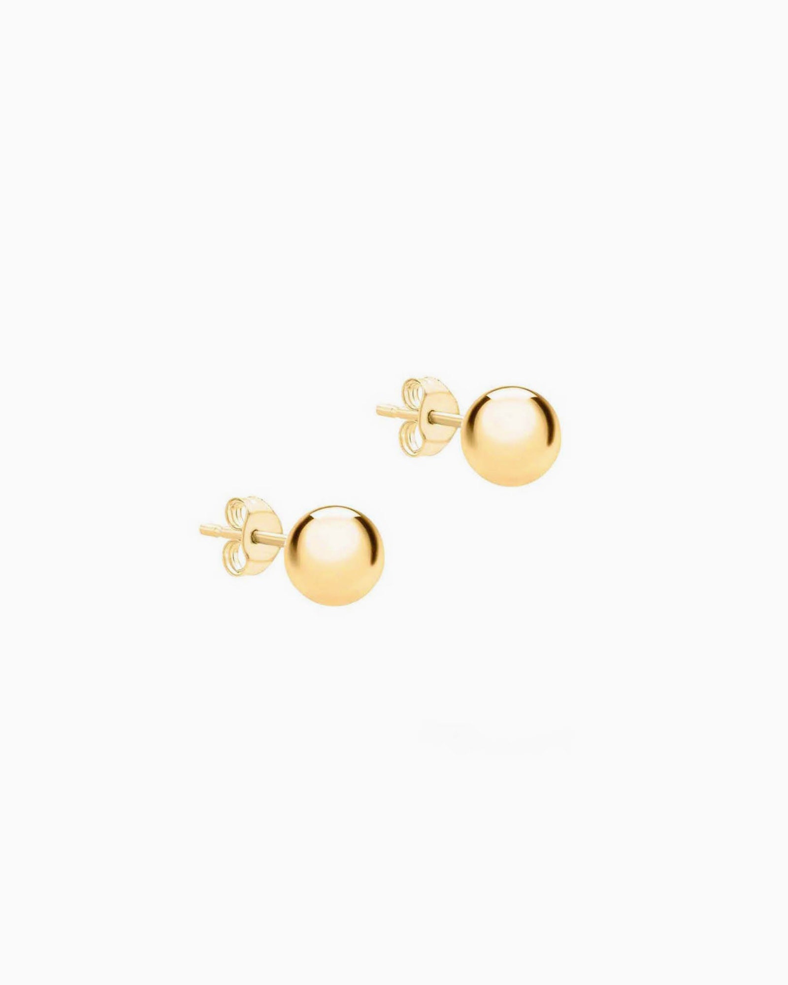 Essentials 9K Gold Medium Ball Studs