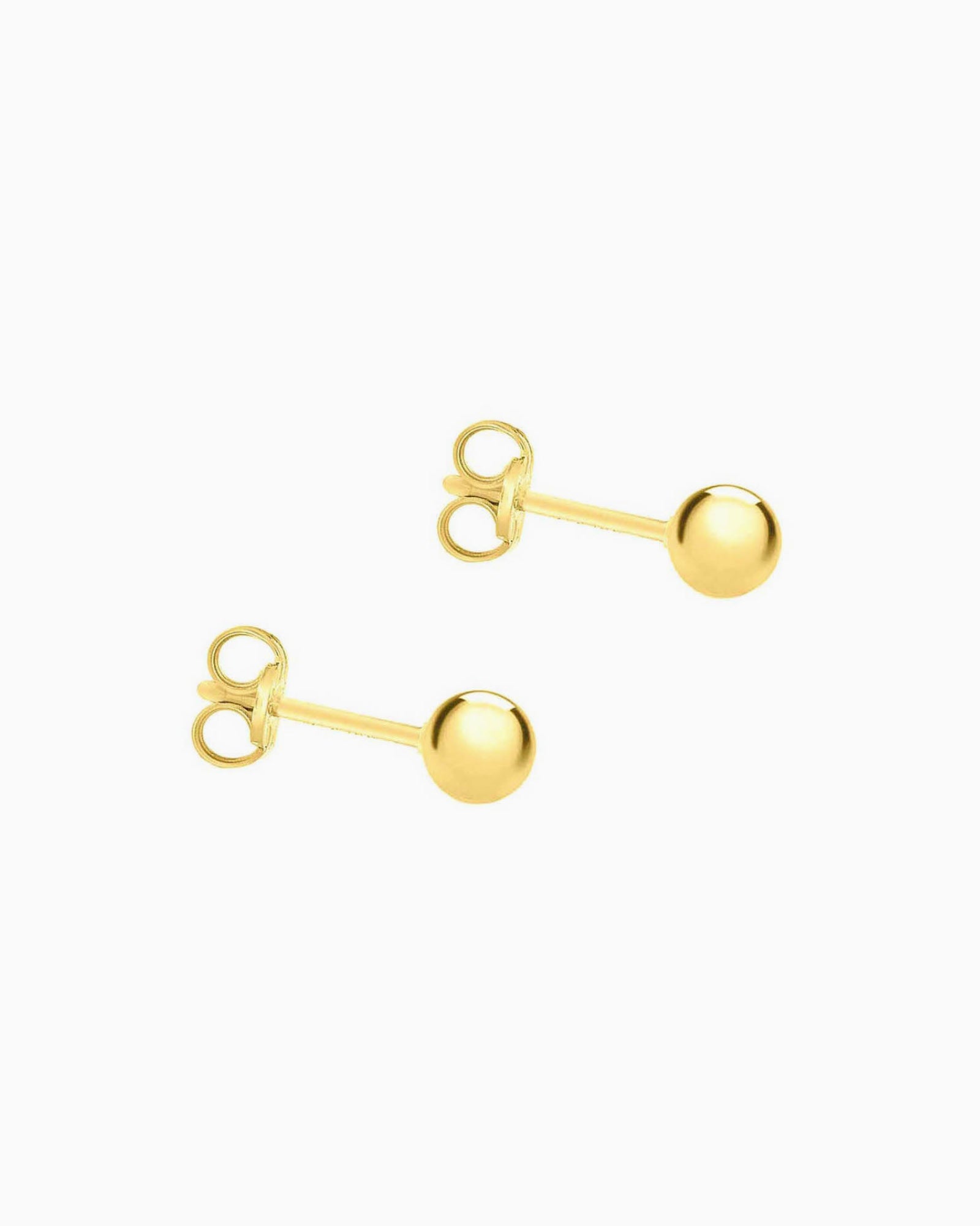 Essentials 9K Gold Medium Ball Studs
