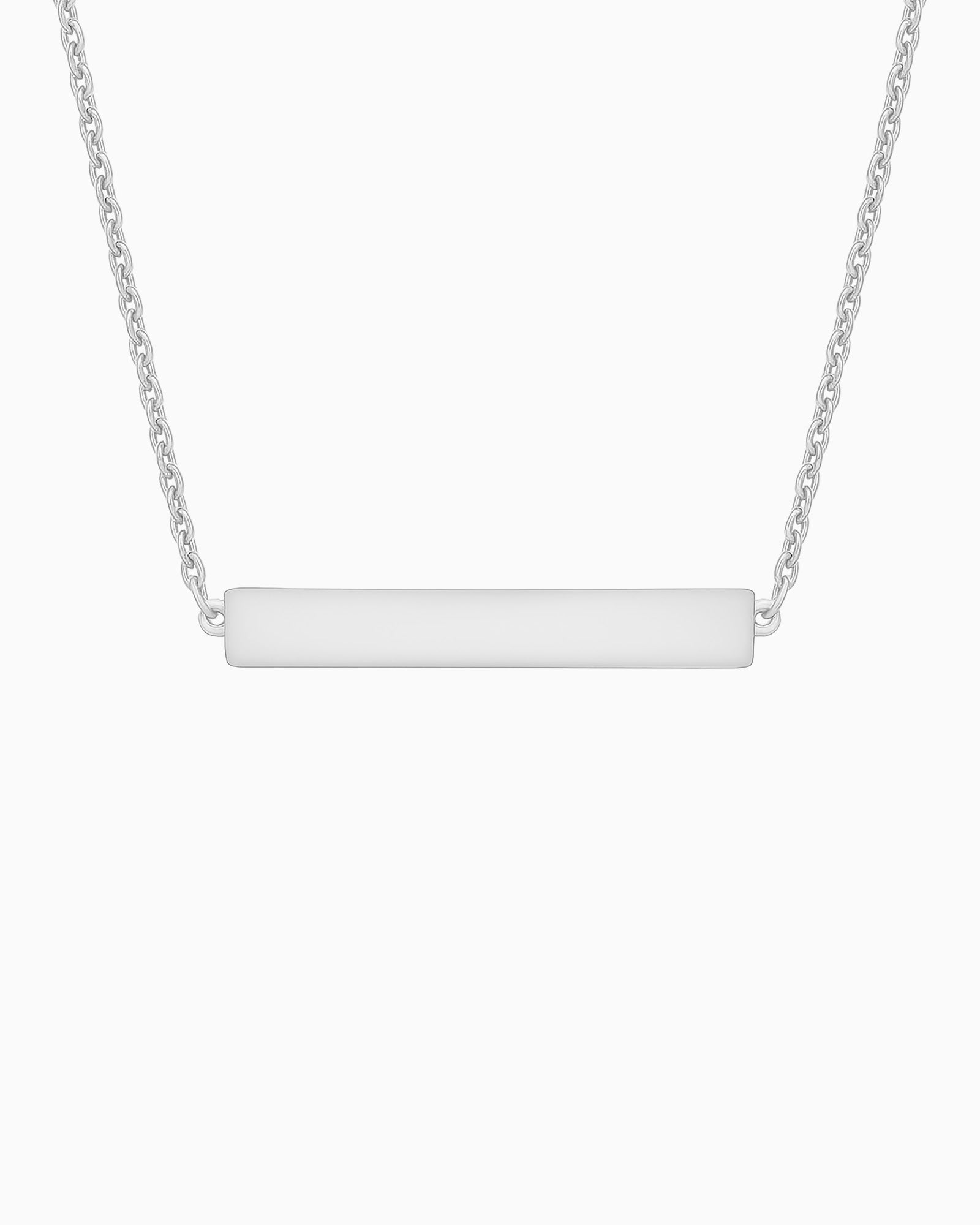 Essentials 9K Gold Bar Necklace
