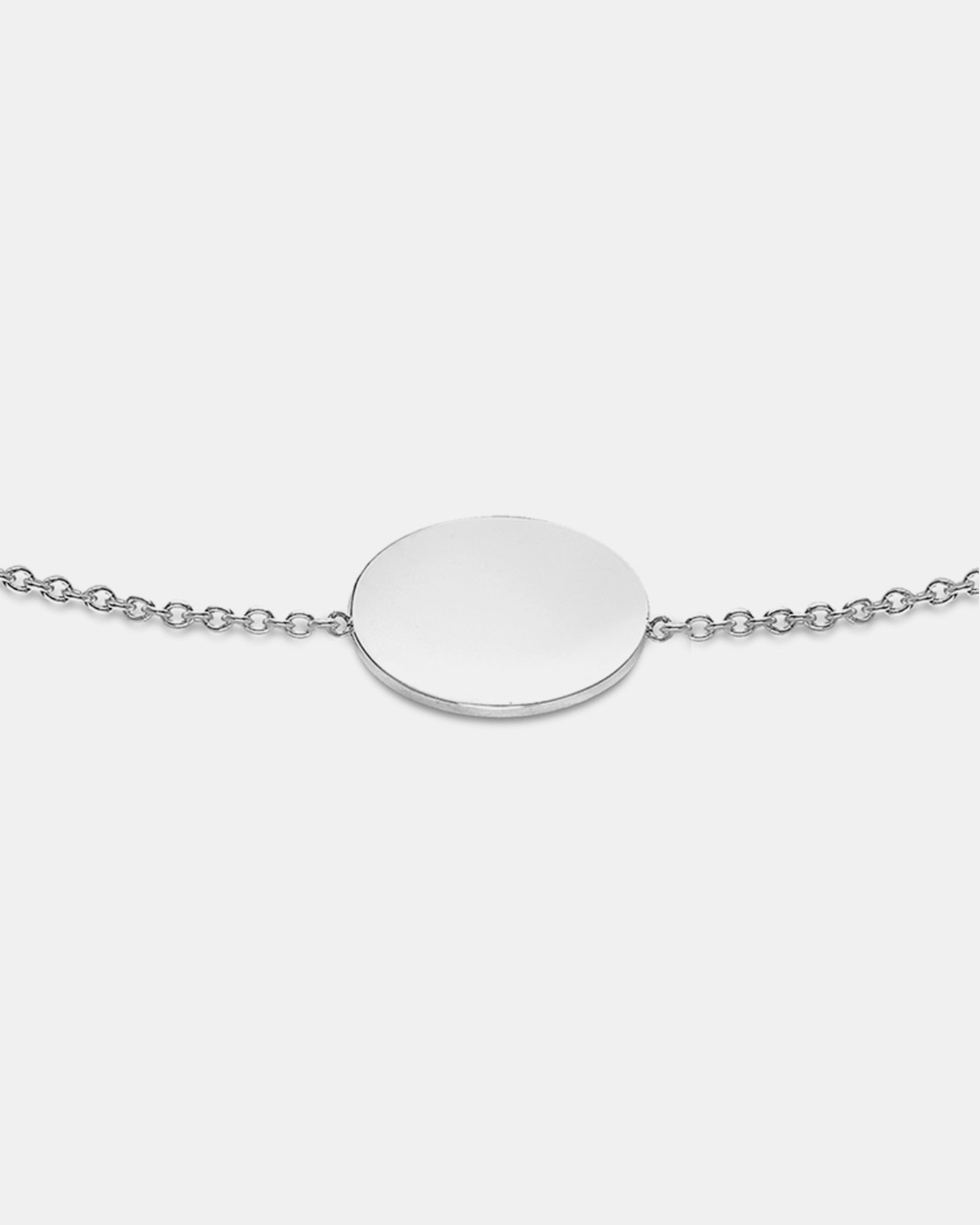 Essentials 9K Gold Round Disk Bracelet | Zoe Olivia Jewellery Australia