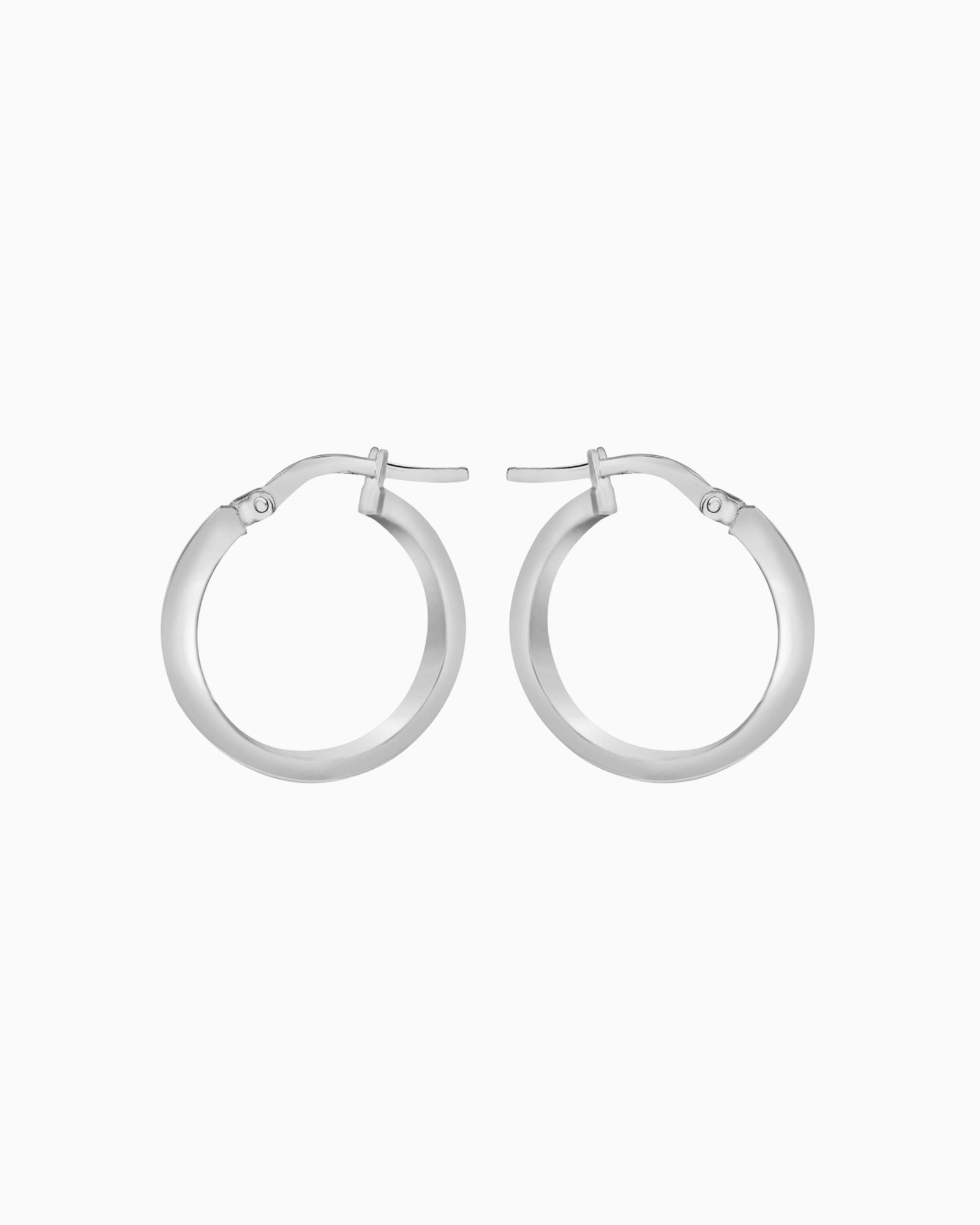 Essentials 9K Gold Thin Hoops