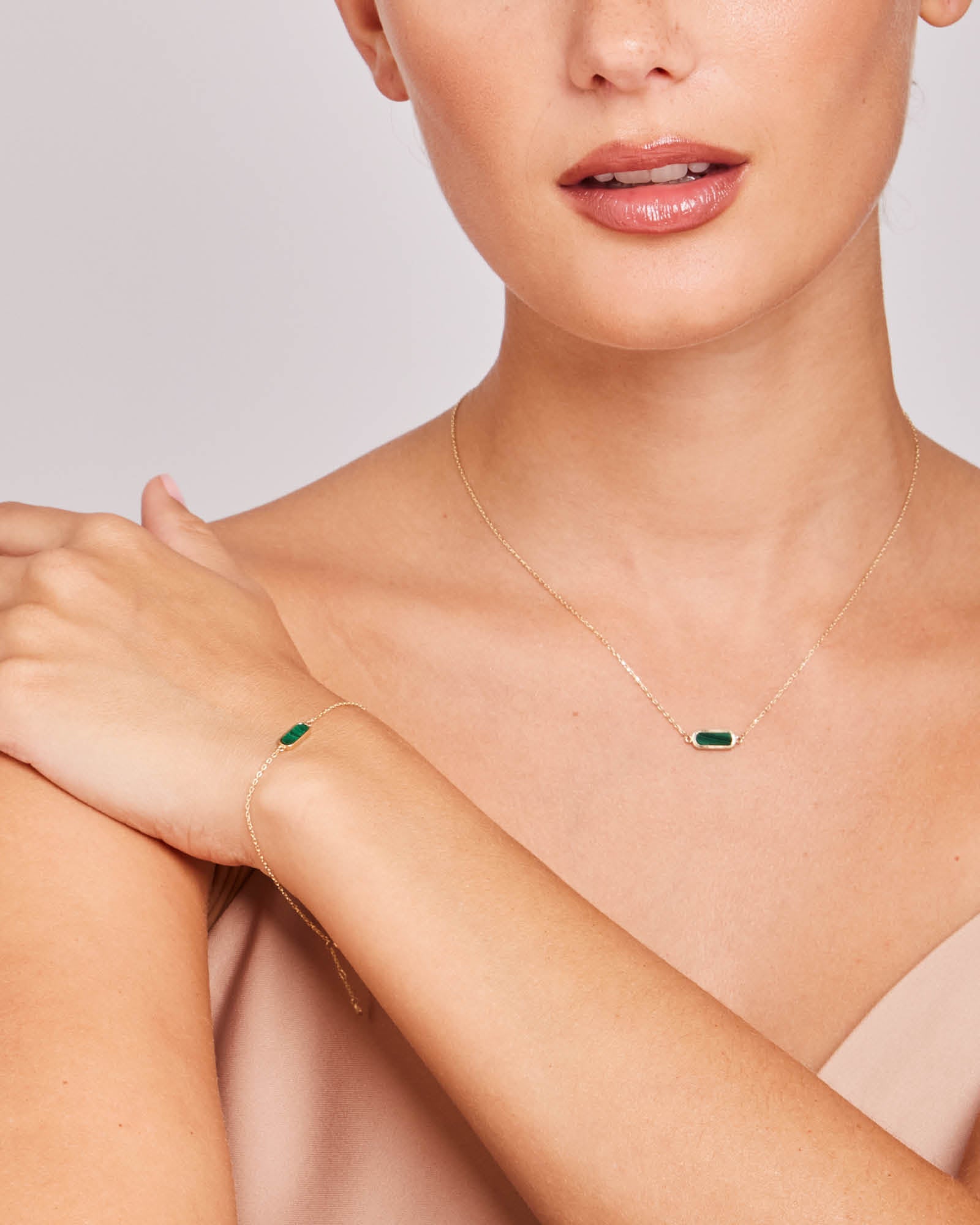 Essentials 9K Gold Stone Bracelet | Zoe Olivia Jewellery Australia