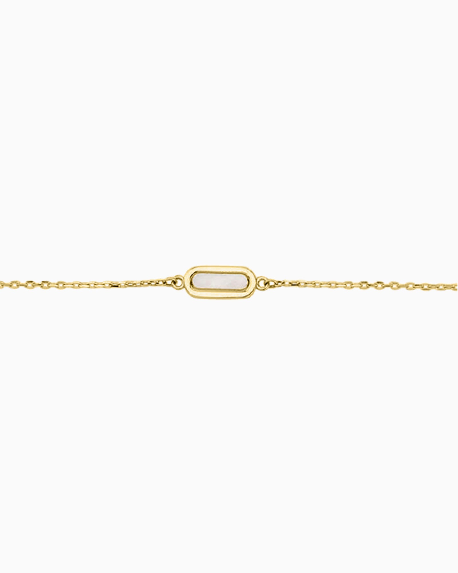 Essentials 9K Gold Stone Bracelet