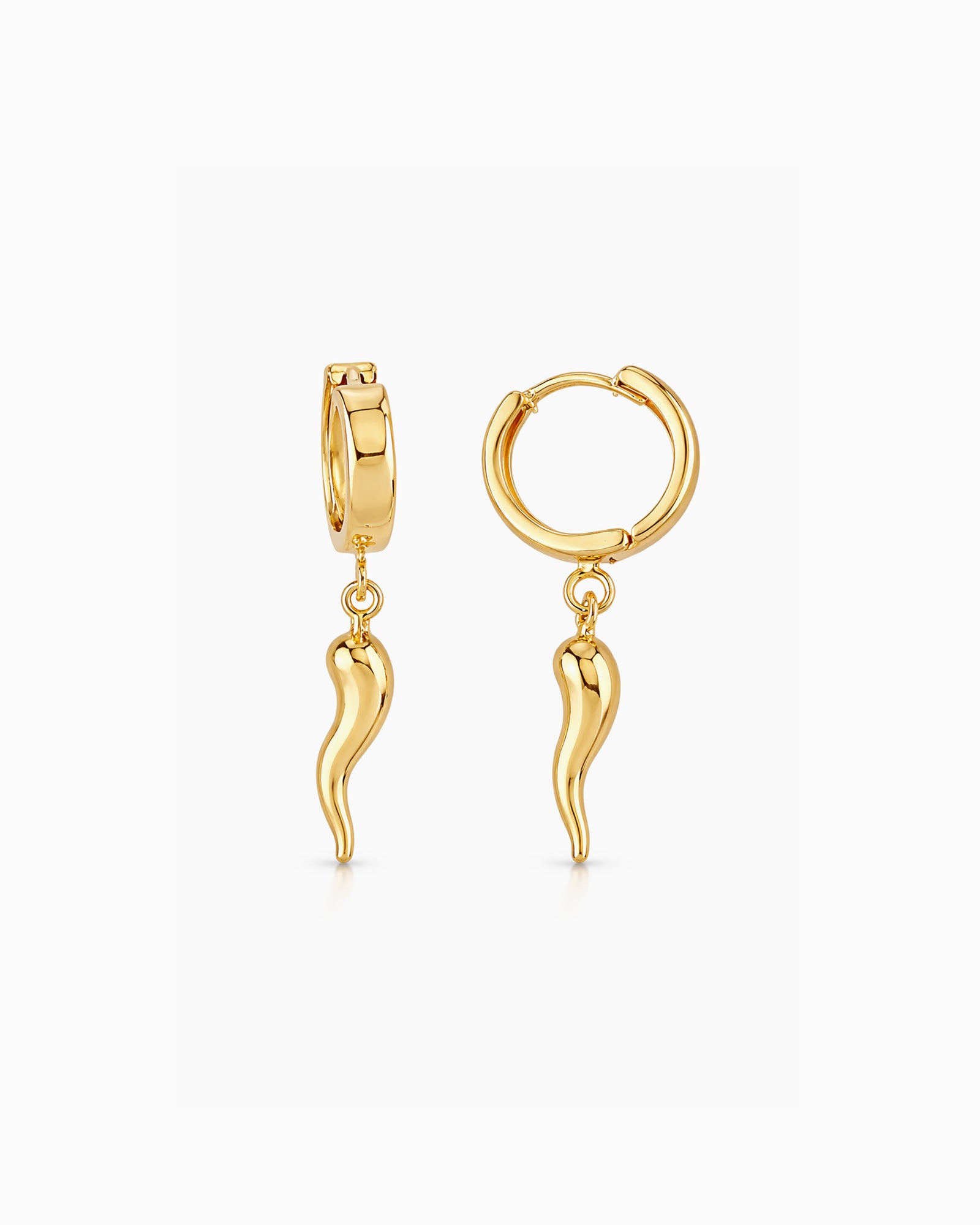 Memento 9K Gold Gold Horn Huggies