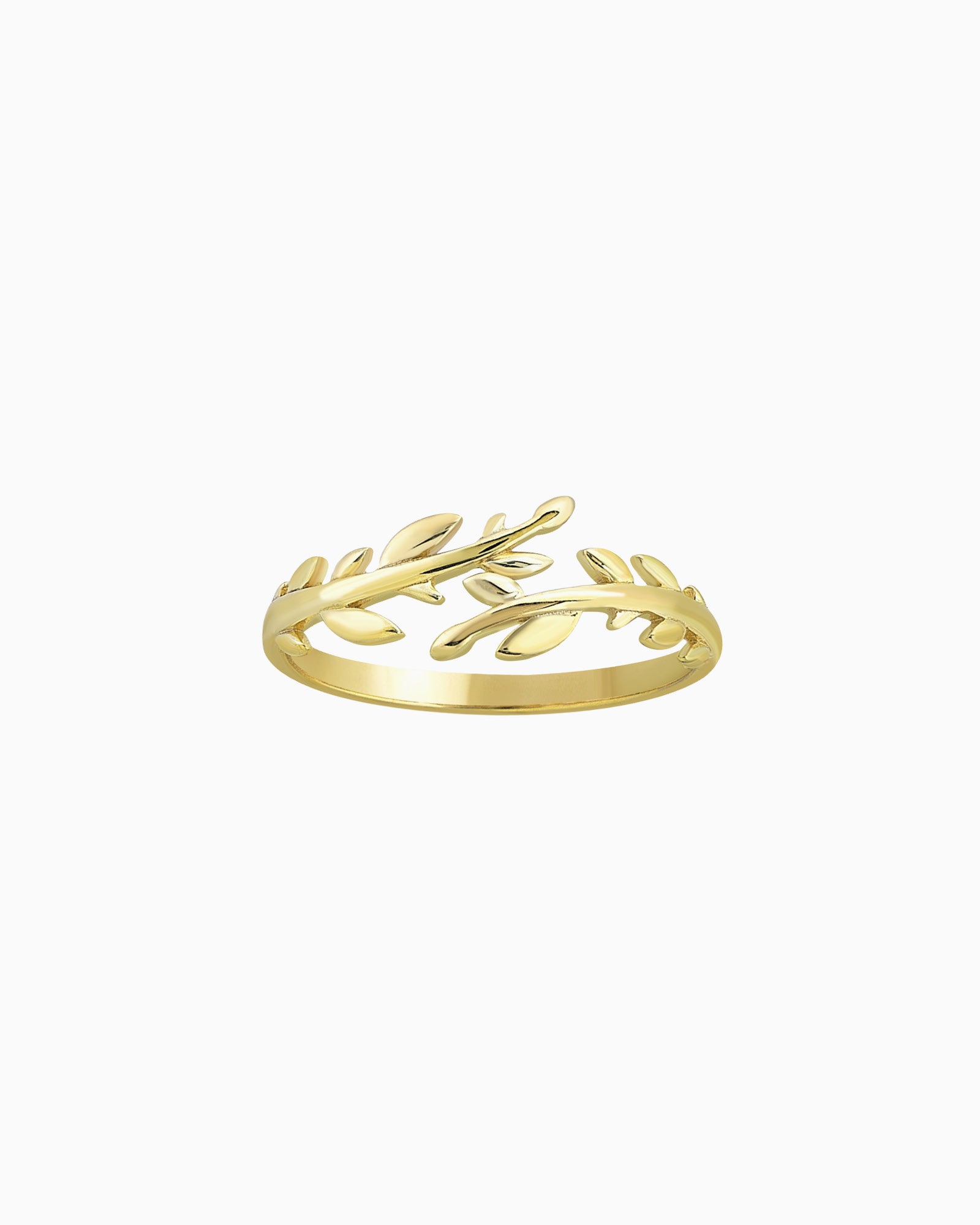 Alina 9K Gold Nature Wrap Ring