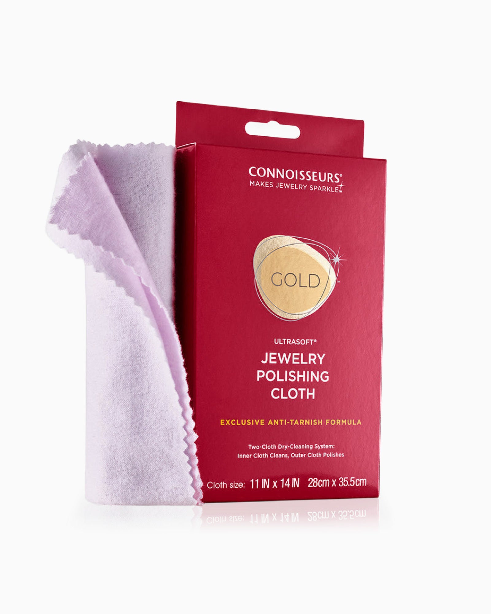 Connoisseurs UltraSoft® Gold Jewellery Polishing Cloth