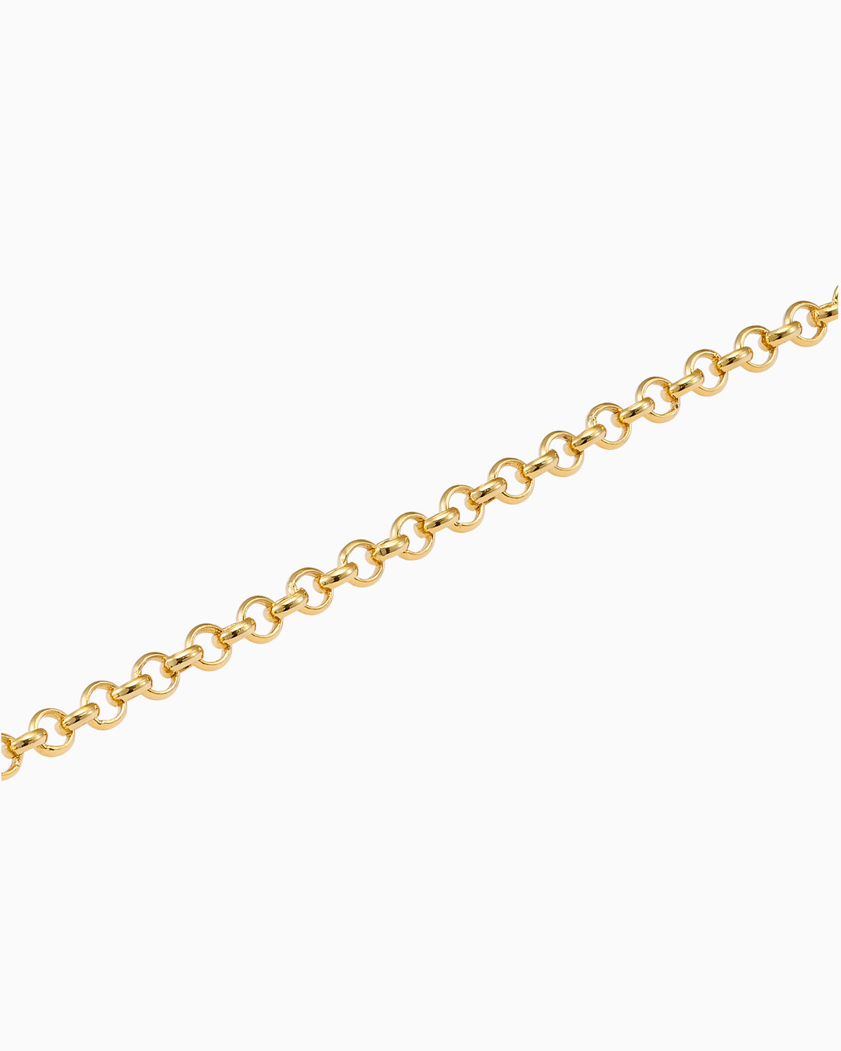 Charmed 14k Gold Vermeil 'O' Ring Charm Bracelet