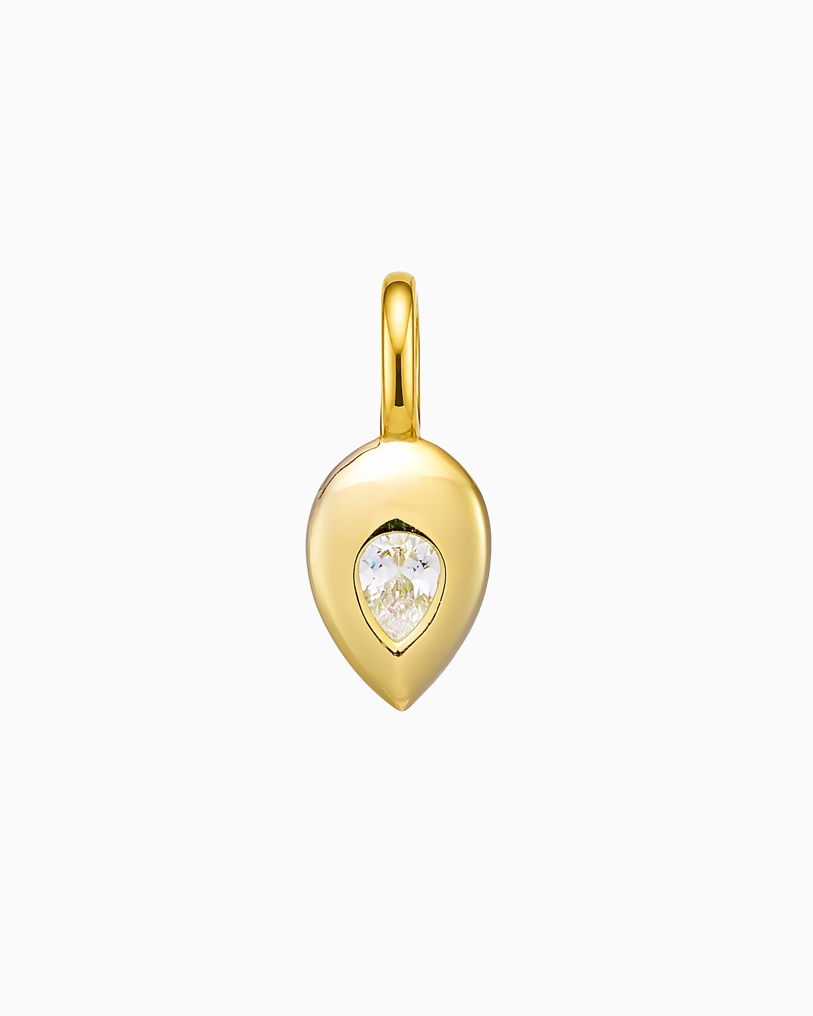 Ever 14k Gold Vermeil April Birthstone Charm