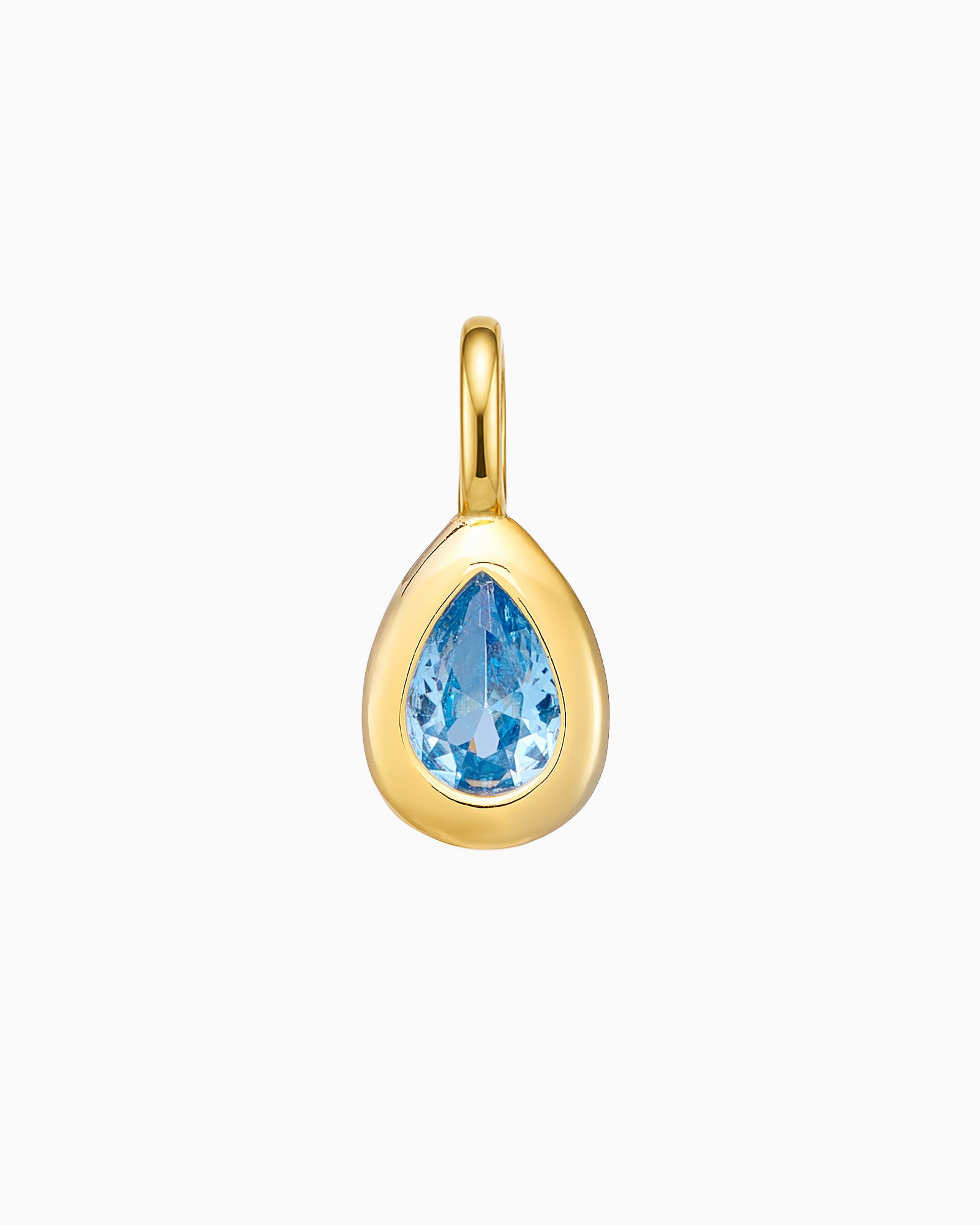 Ever 14k Gold Vermeil March Birthstone Charm