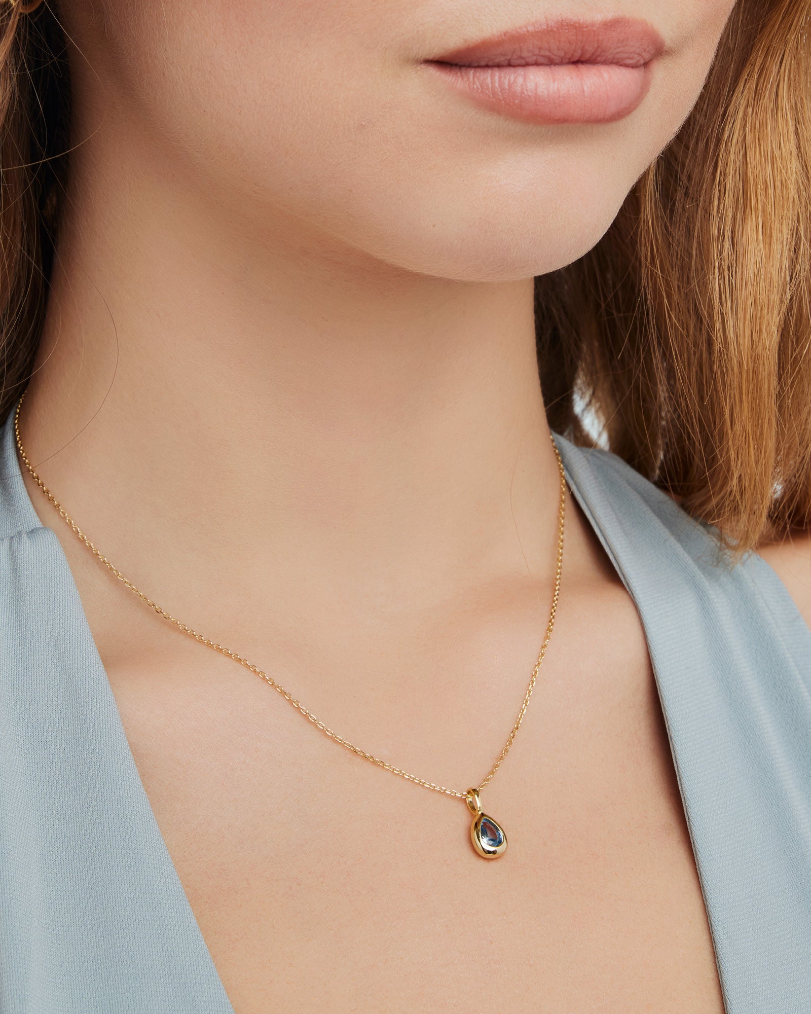 Ever 14k Gold Vermeil March Birthstone Charm