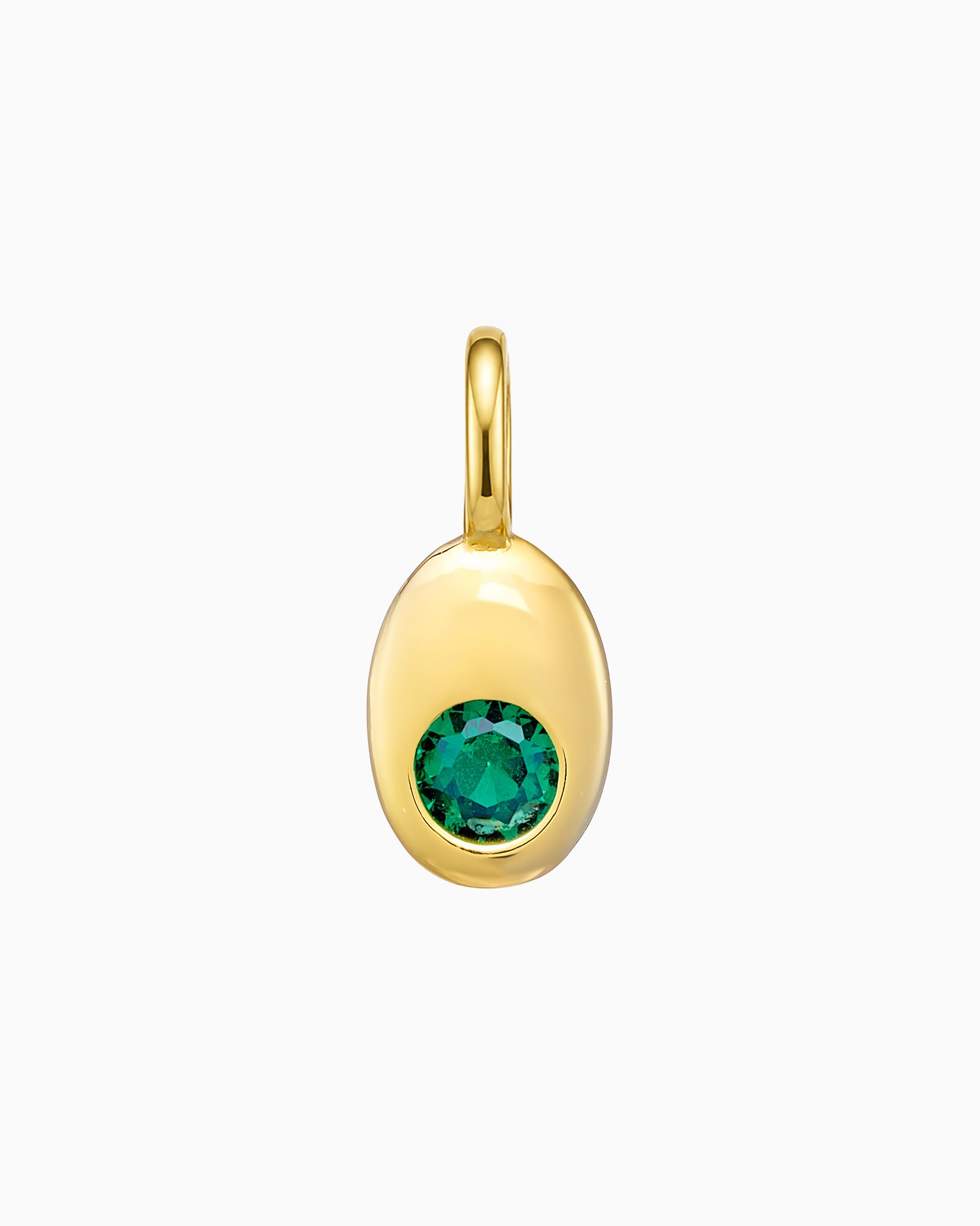 Ever 14k Gold Vermeil May Birthstone Charm