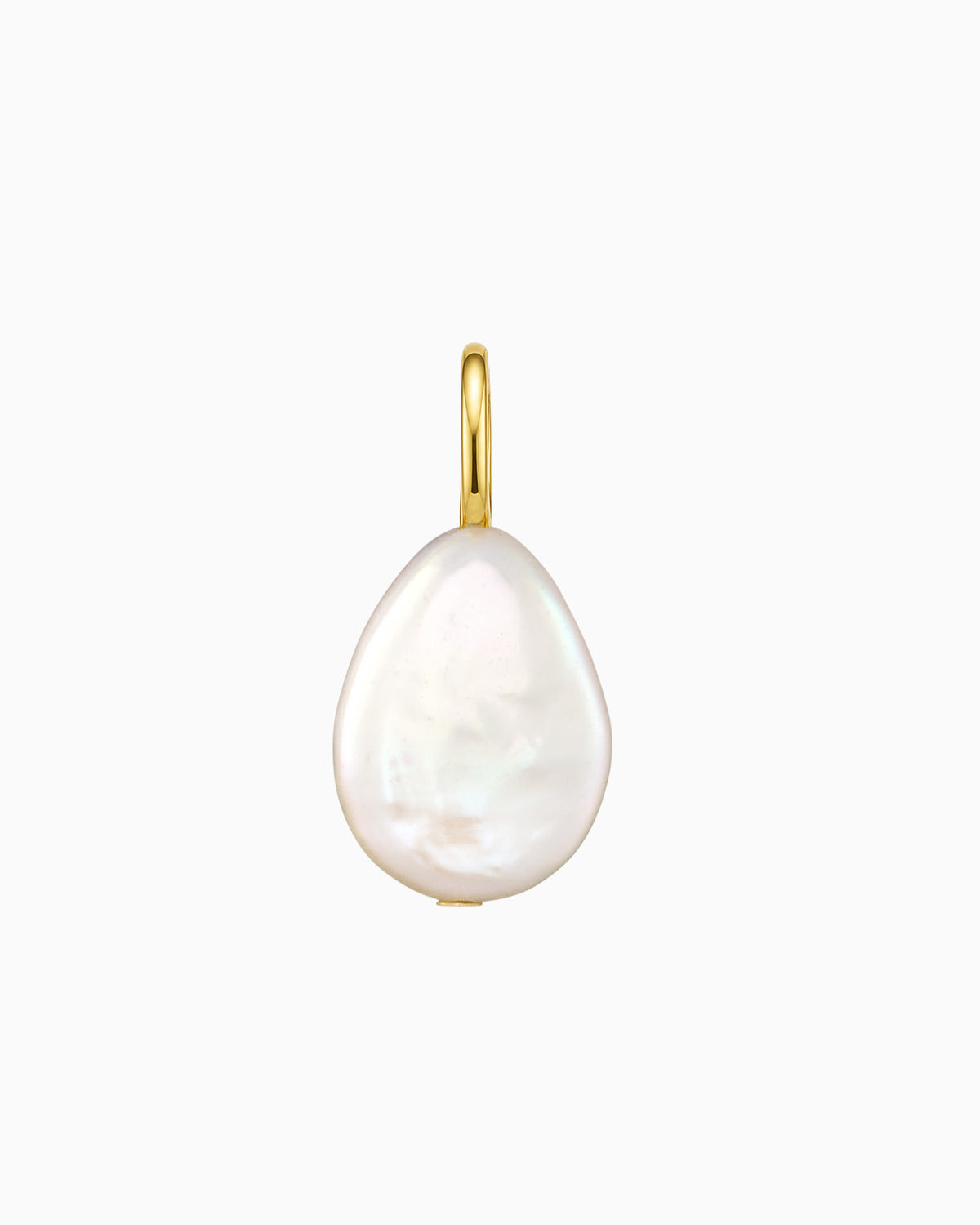Charmed 14k Gold Vermeil Pearl Short Charm