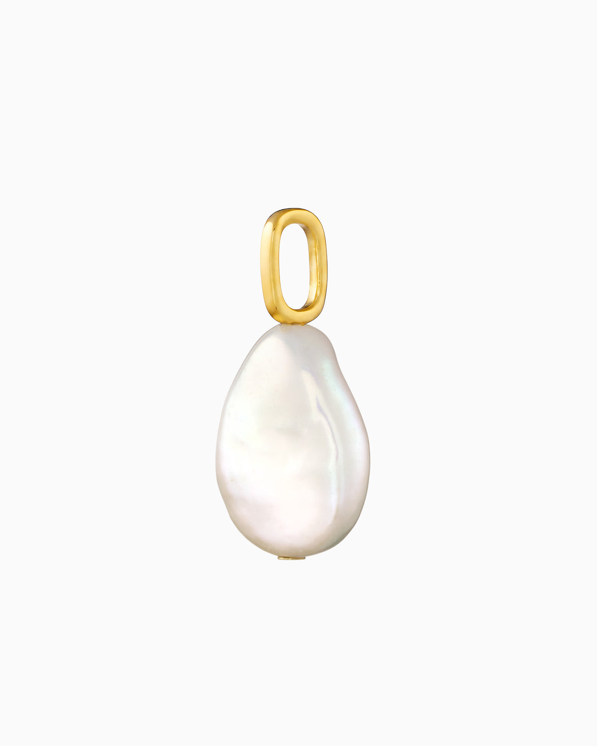 Charmed 14k Gold Vermeil Pearl Short Charm