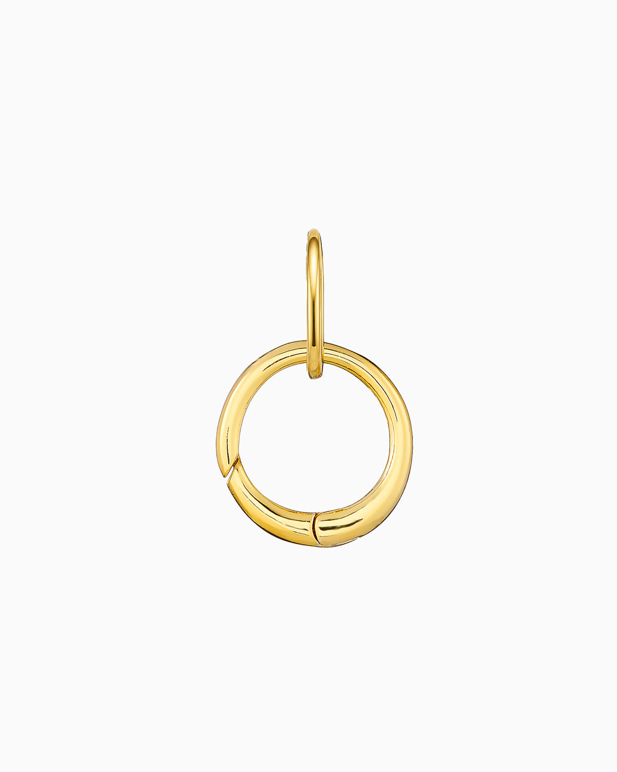 Charmed 14k Gold Vermeil Plain Charm Carrier