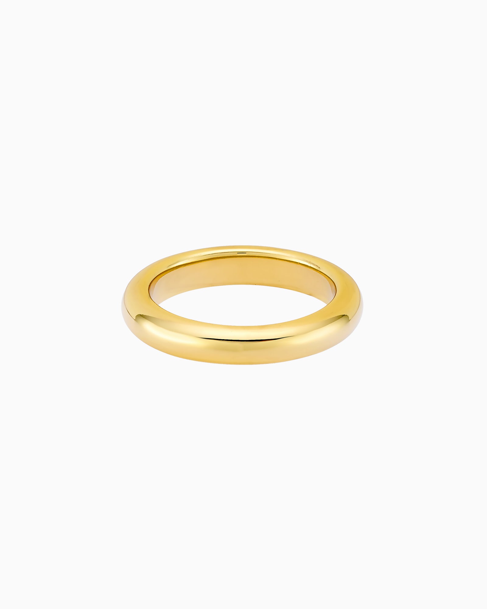 Icon 14k Gold Vermeil Plain Band Ring