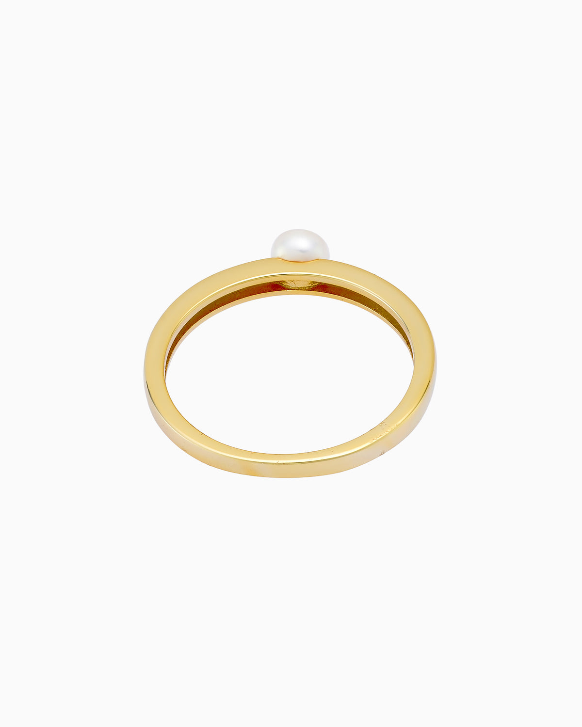 Perla 14k Gold Vermeil Pearl Ring