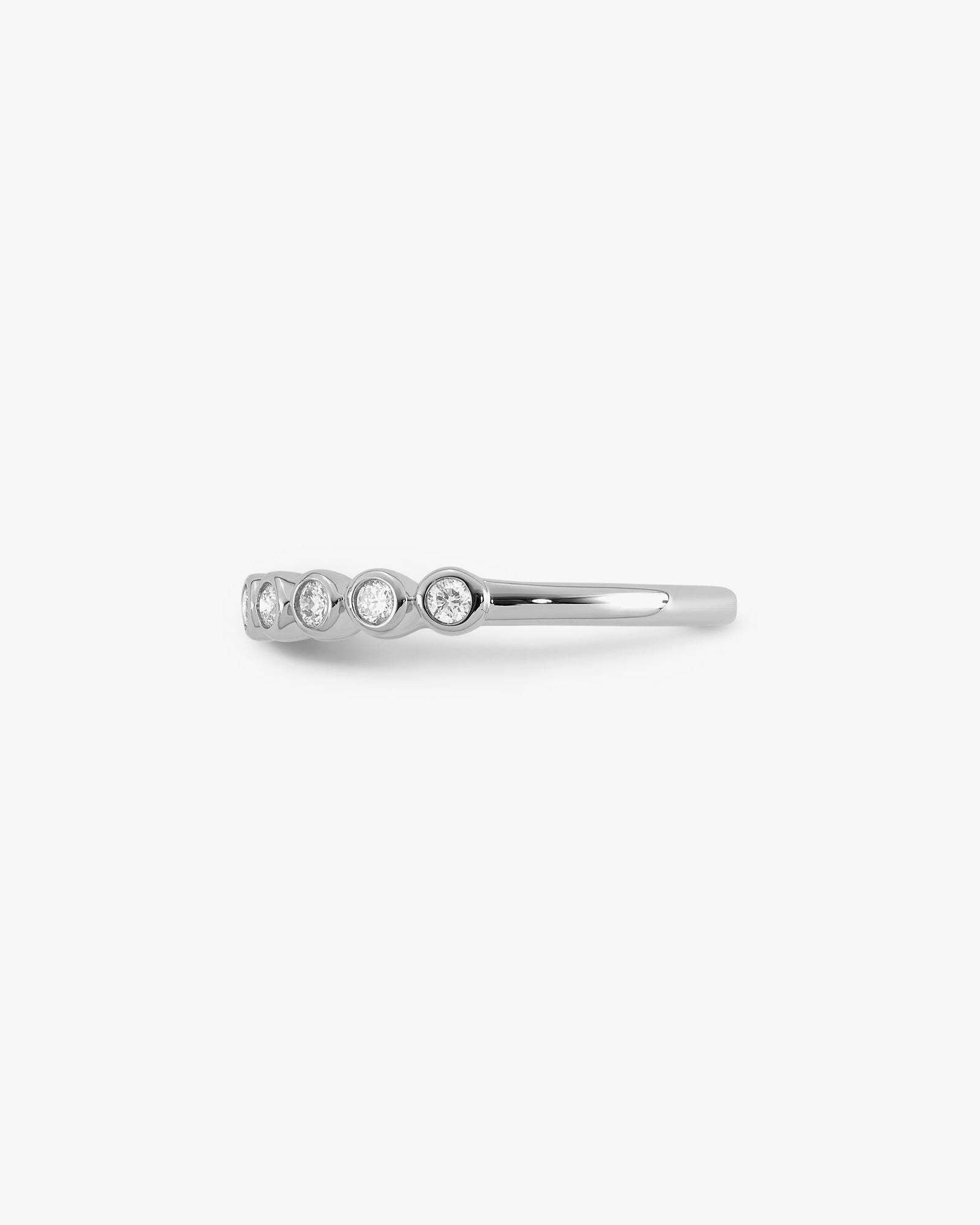 Radiance 9K White Gold 0.25ct Lab Grown Diamond Band