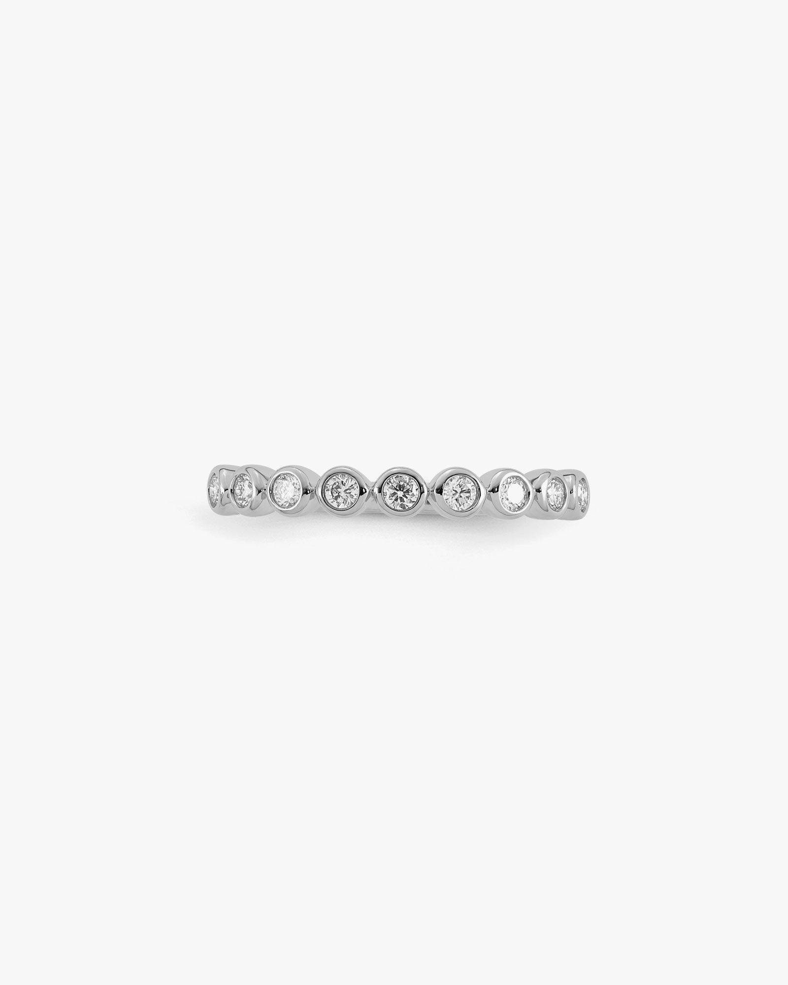 Radiance 9K White Gold 0.25ct Lab Grown Diamond Band