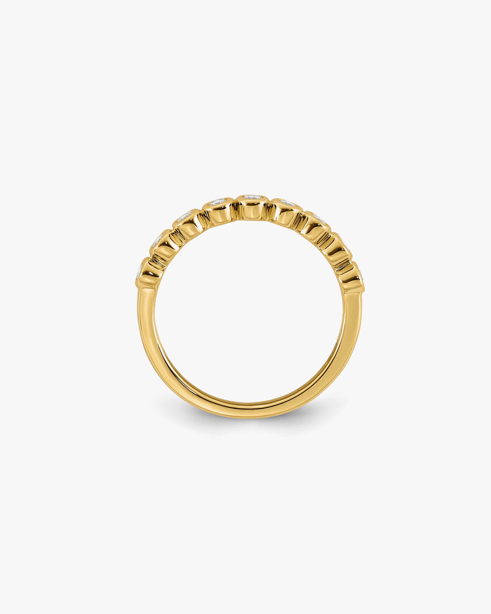 Radiance 9K Gold 0.25ct Lab Grown Diamond Band
