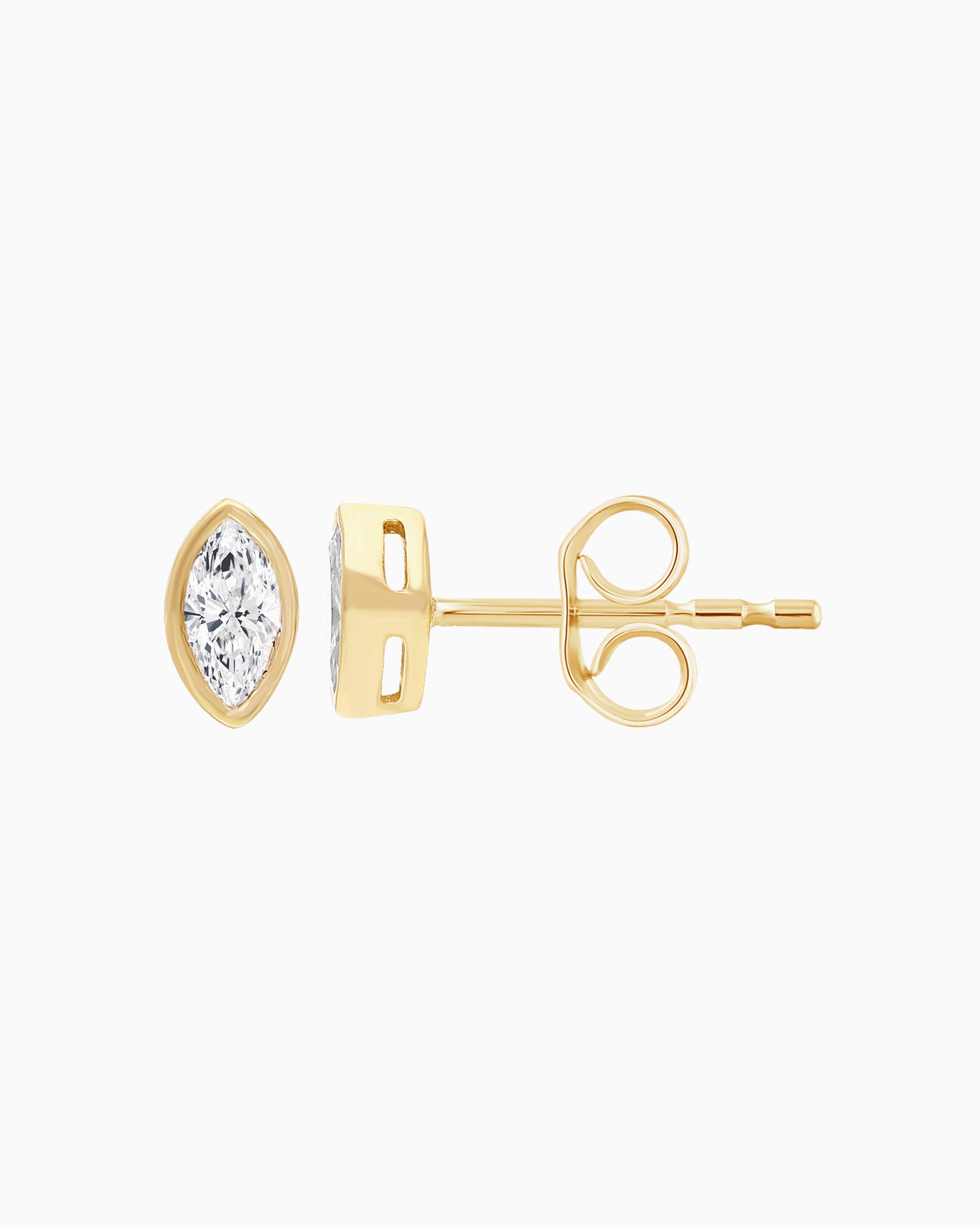 Radiance 9K Gold Lab Grown Diamond Studs — Zoe Olivia
