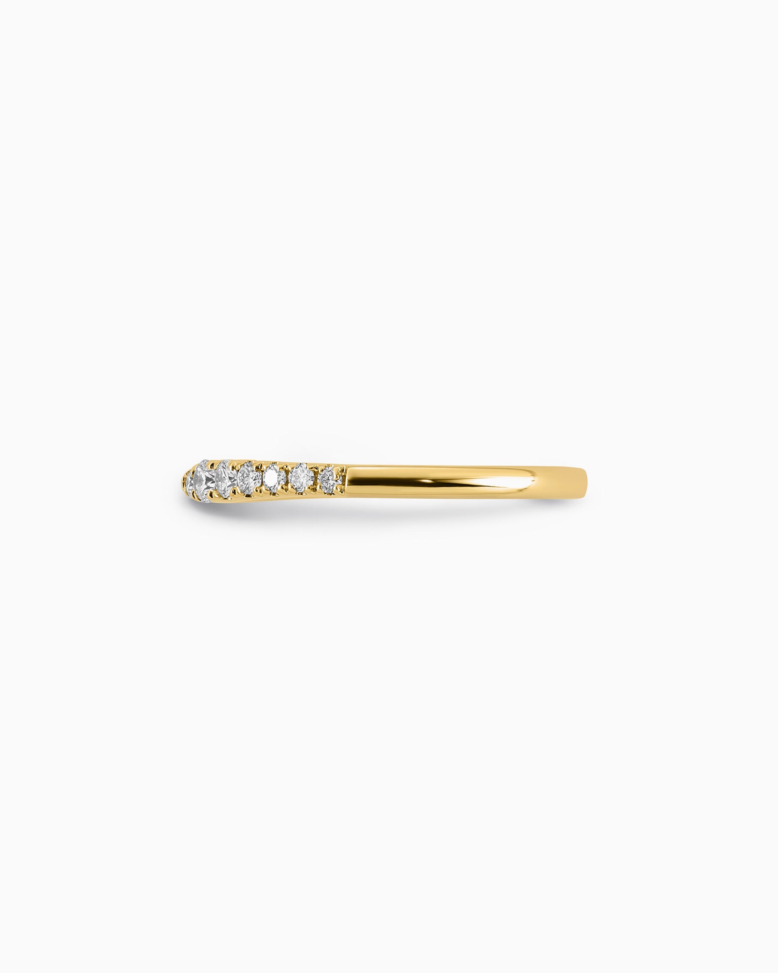 Signature 9K Gold 0.24ct Lab Grown Diamond Open Ring