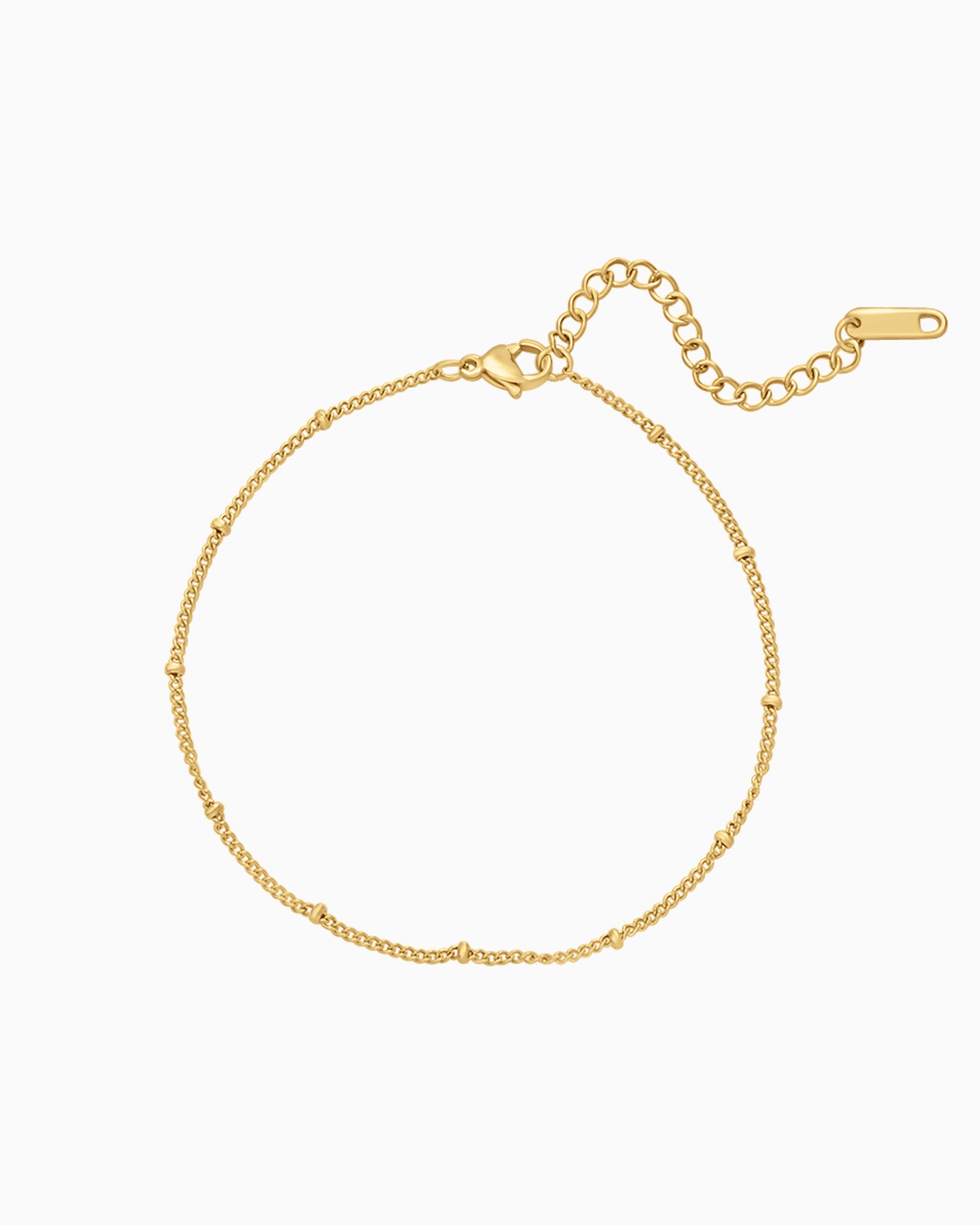 Essentials Intermittent Bead Anklet