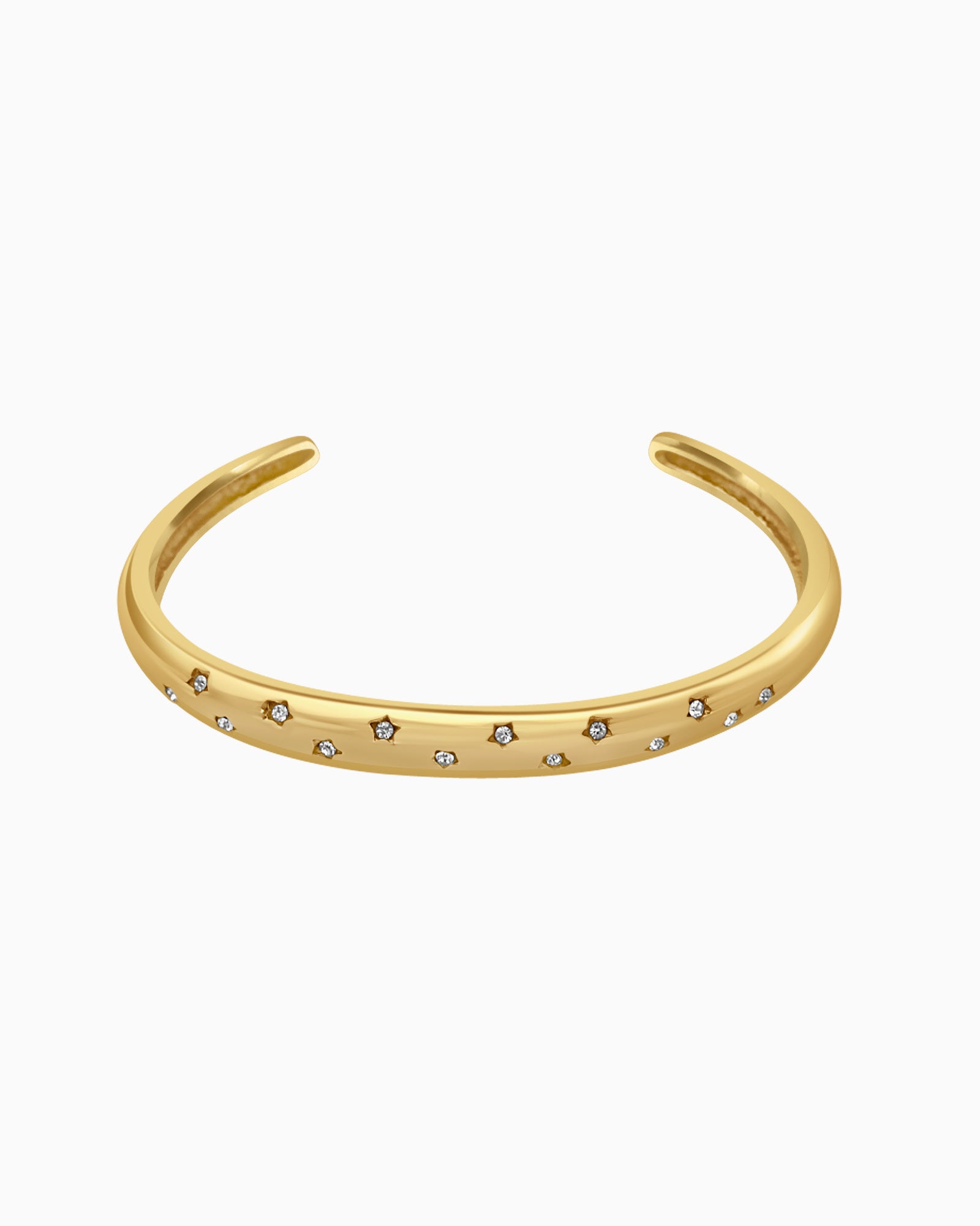 Stars Cubic Zirconia Embellished Cuff