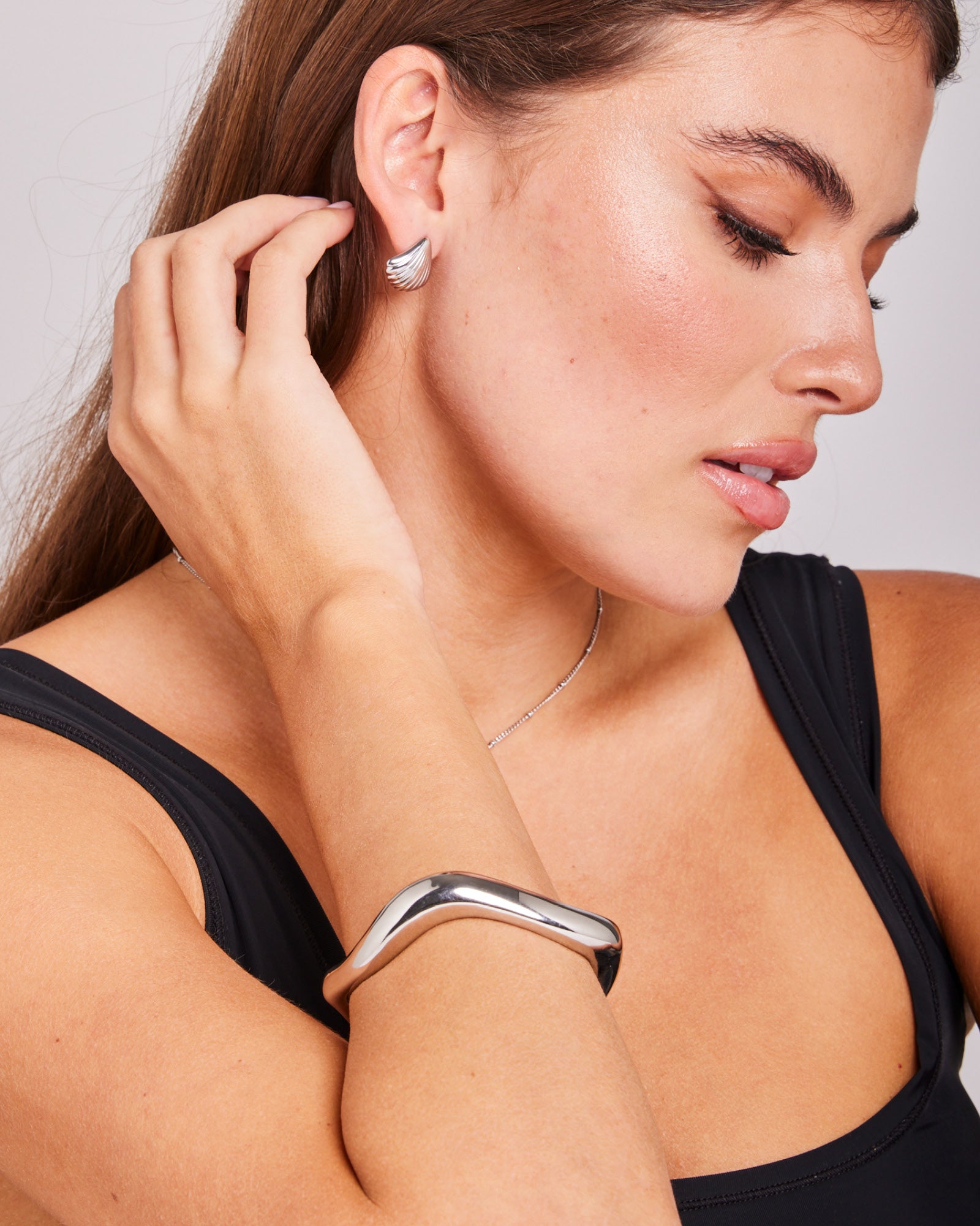 Drift Irregular Wave cuff | Zoe Olivia Jewellery Australia