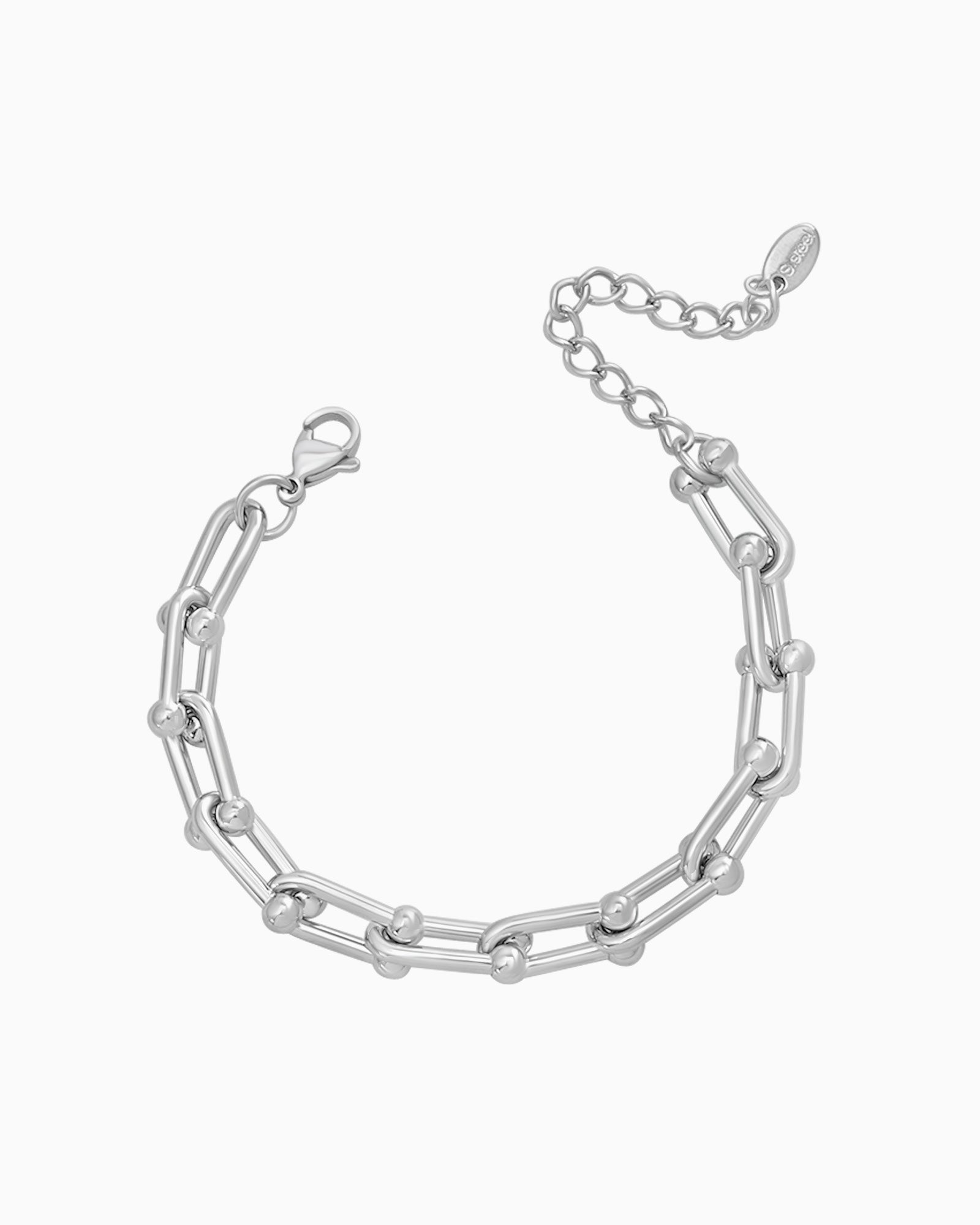 Essentials Edgy Statement Link Bracelet