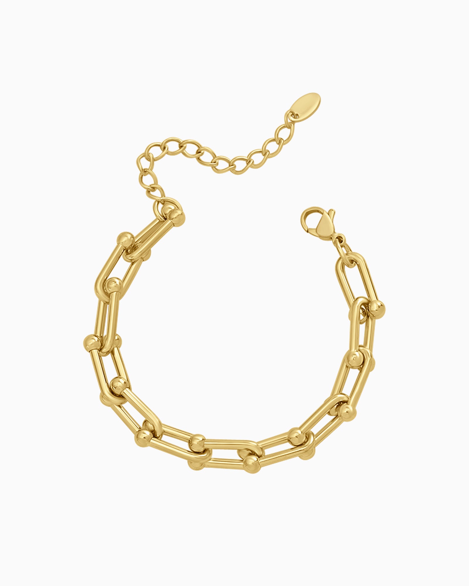 Essentials Edgy Statement Link Bracelet