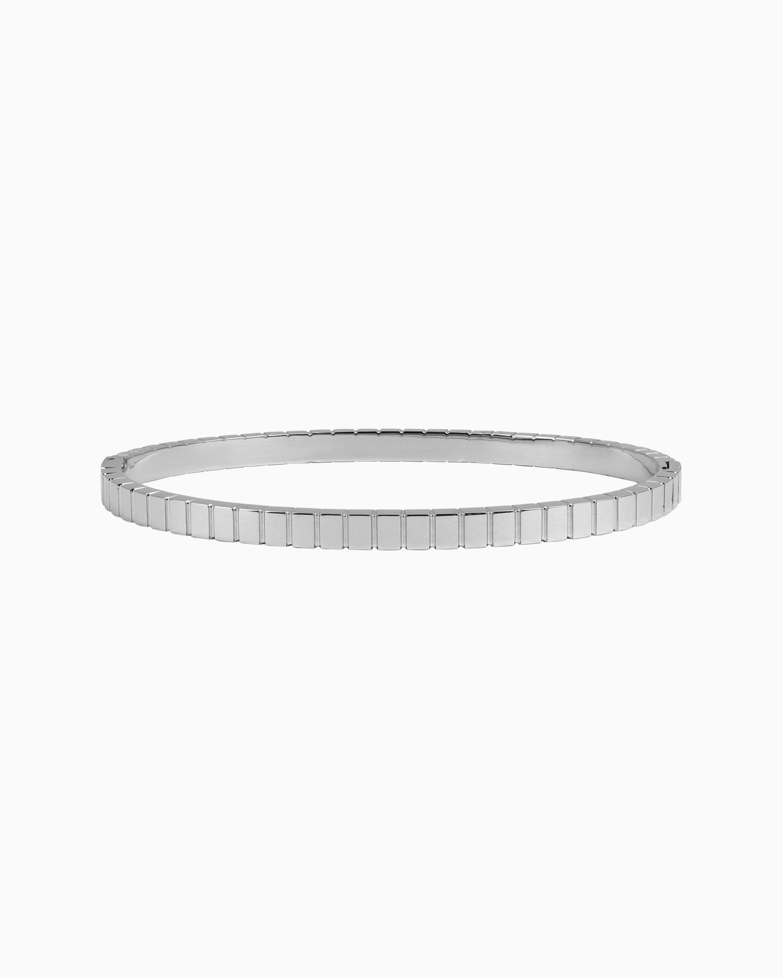 Essentials Line Detail Hinged Bangle