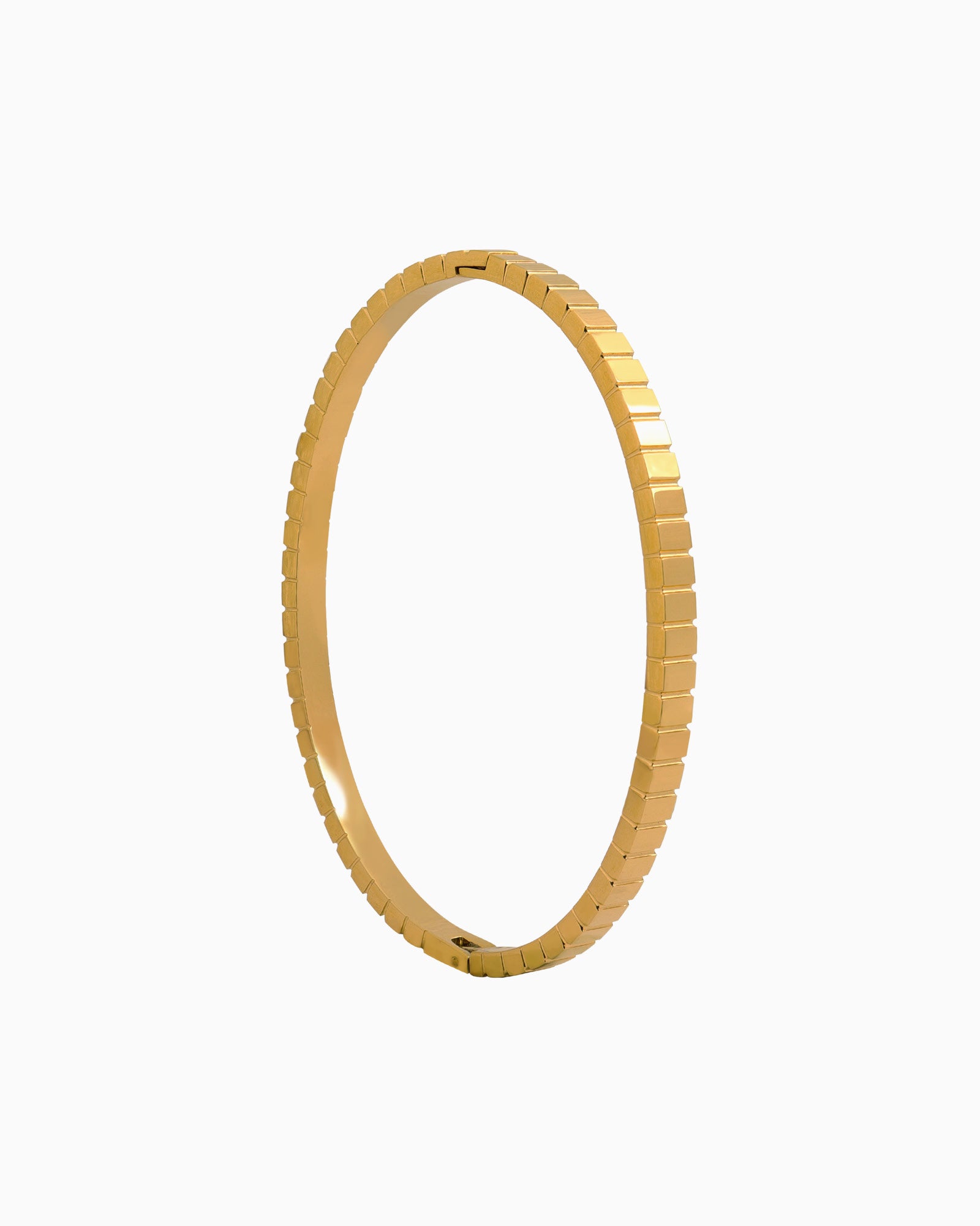 Essentials Line Detail Hinged Bangle