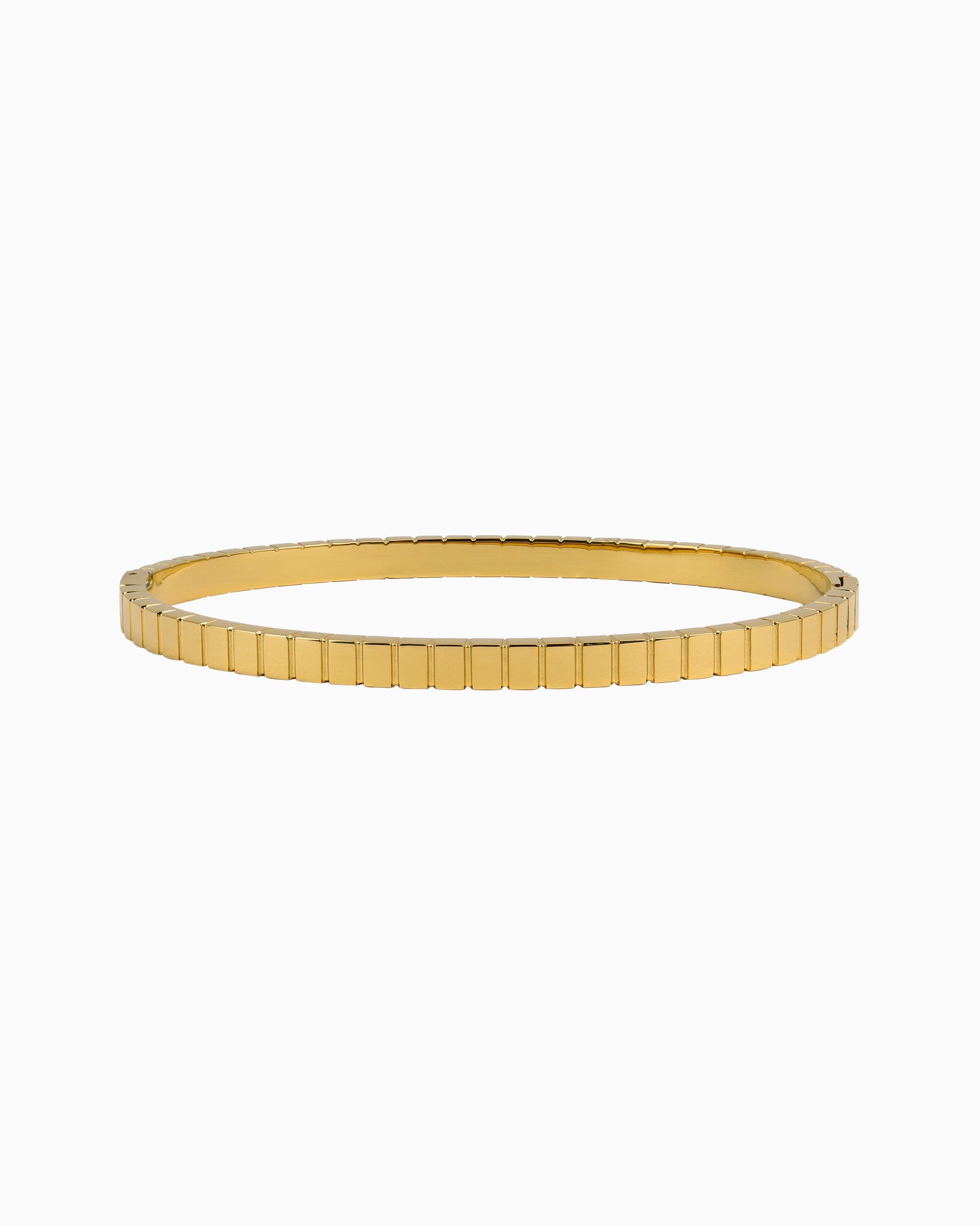 Essentials Line Detail Hinged Bangle