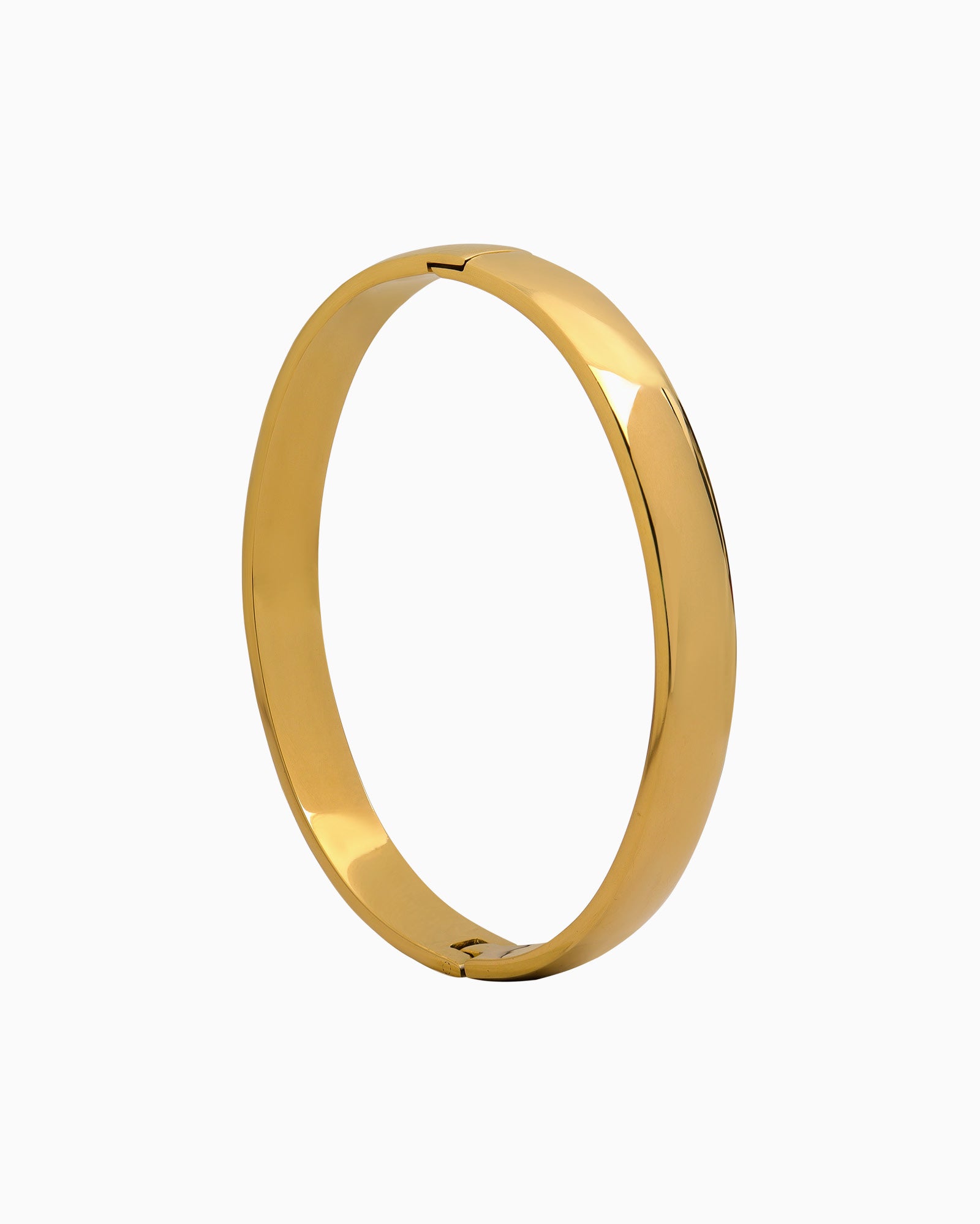 Essentials Shiny Hinged Bangle