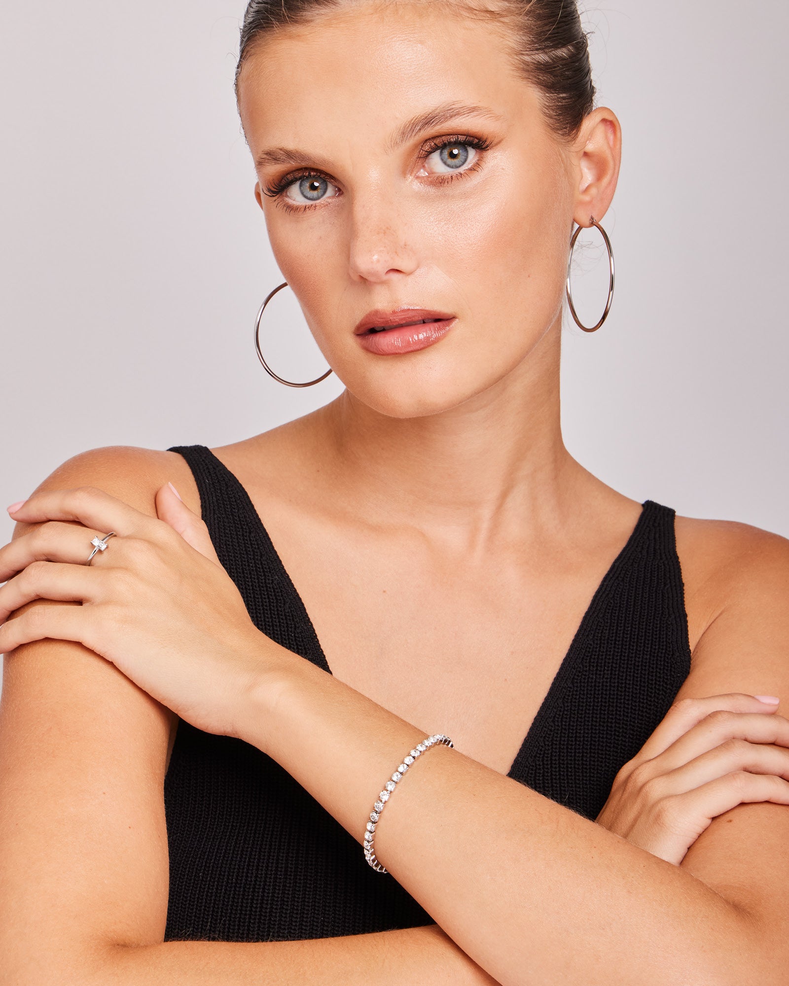 Classic Classic Cubic Zirconia Tennis Bracelet | Zoe Olivia Jewellery Australia