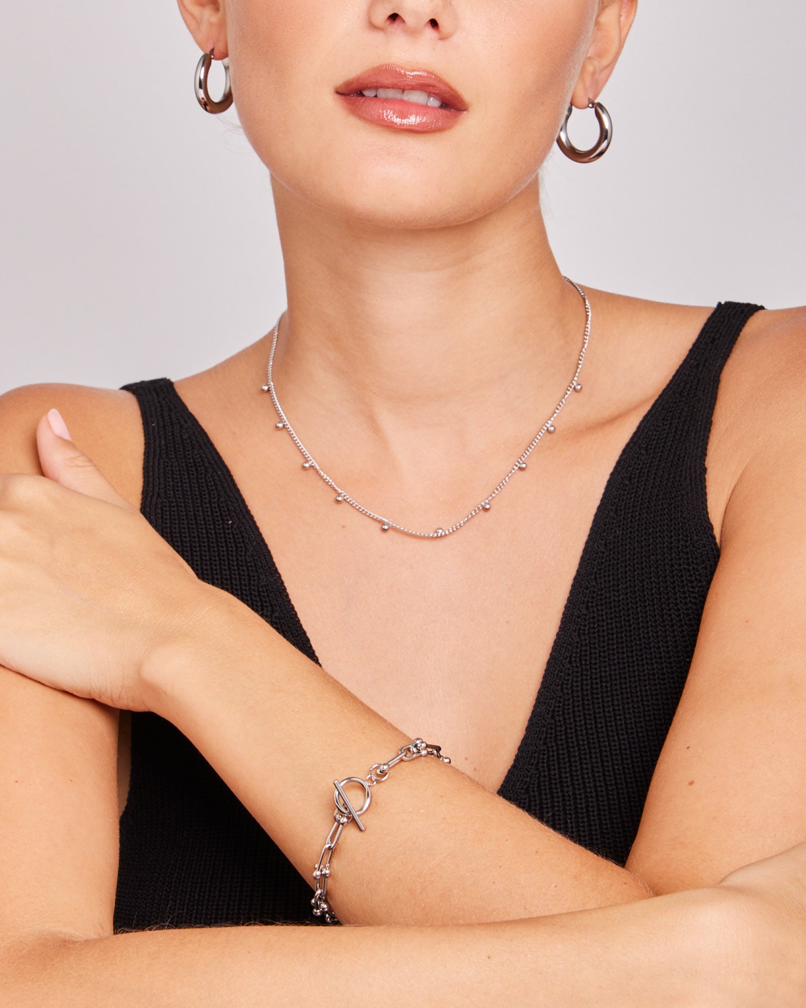 Essentials Bold Oval Link Bracelet | Zoe Olivia Jewellery Australia