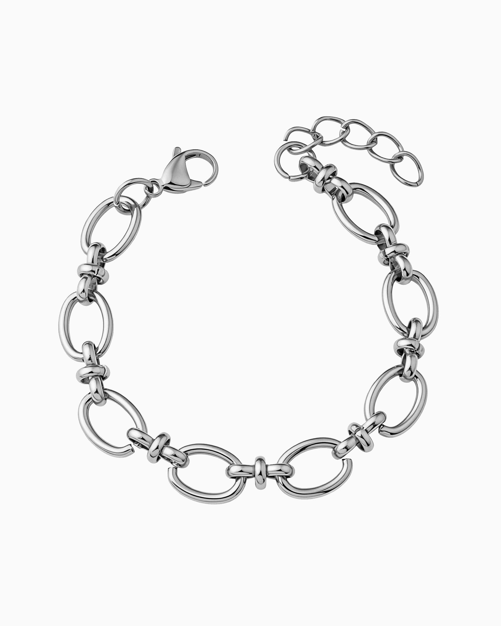 Muse Large Link Bracelet | Gold & Stainless Steel