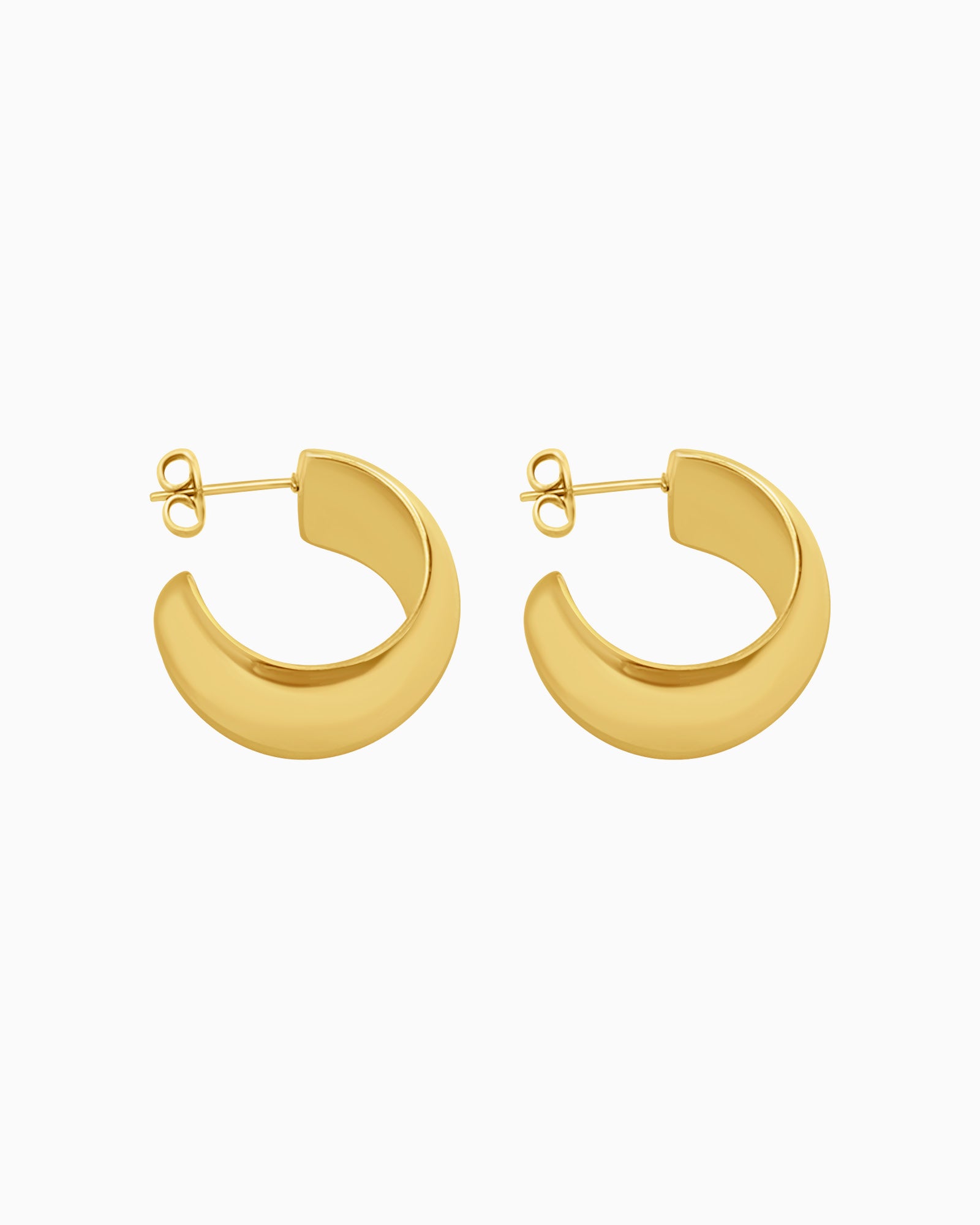 Cascada Chunky Huggie Hoops