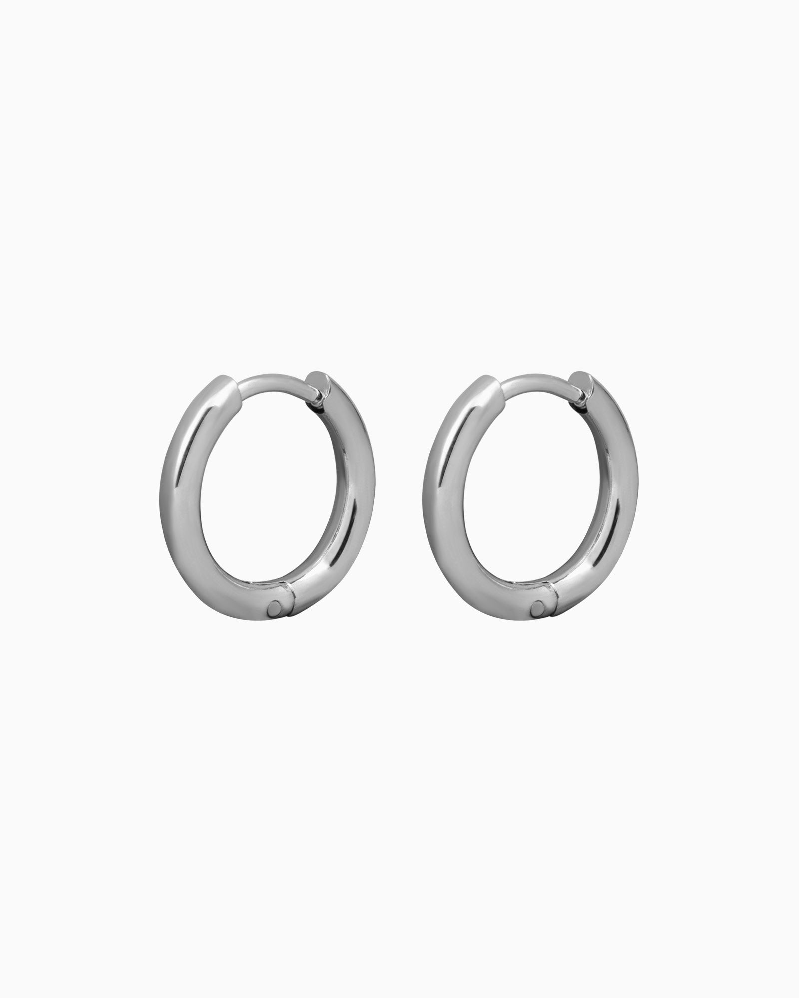 Silver Everyday Hoops & Ear Cuff Set