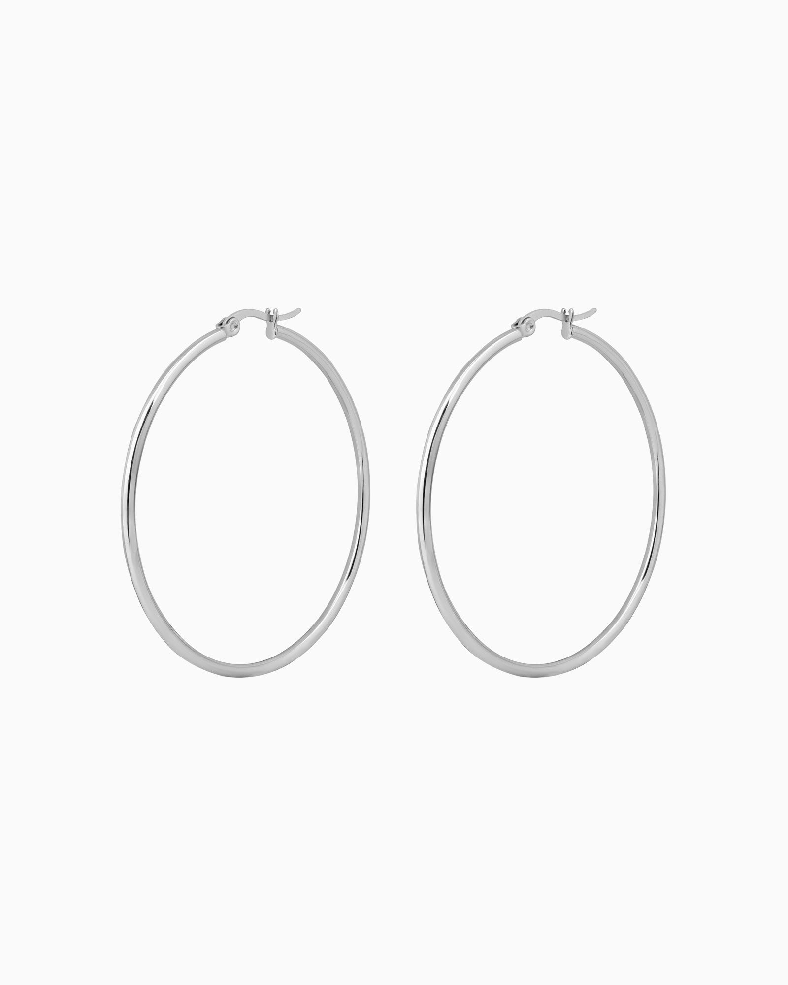 Essentials Classic Large Hinged Hoops