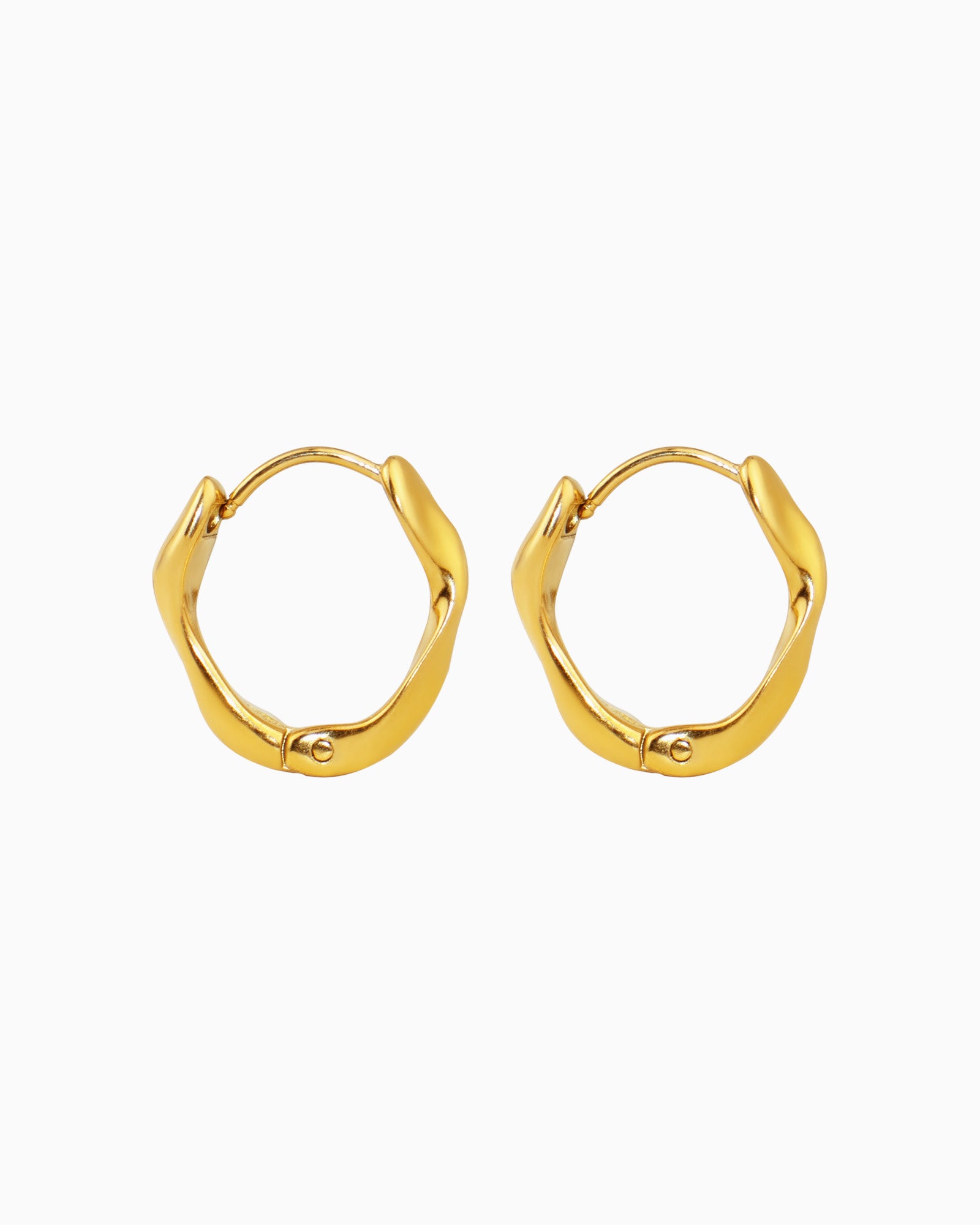 Muse Gold Twist Earrings