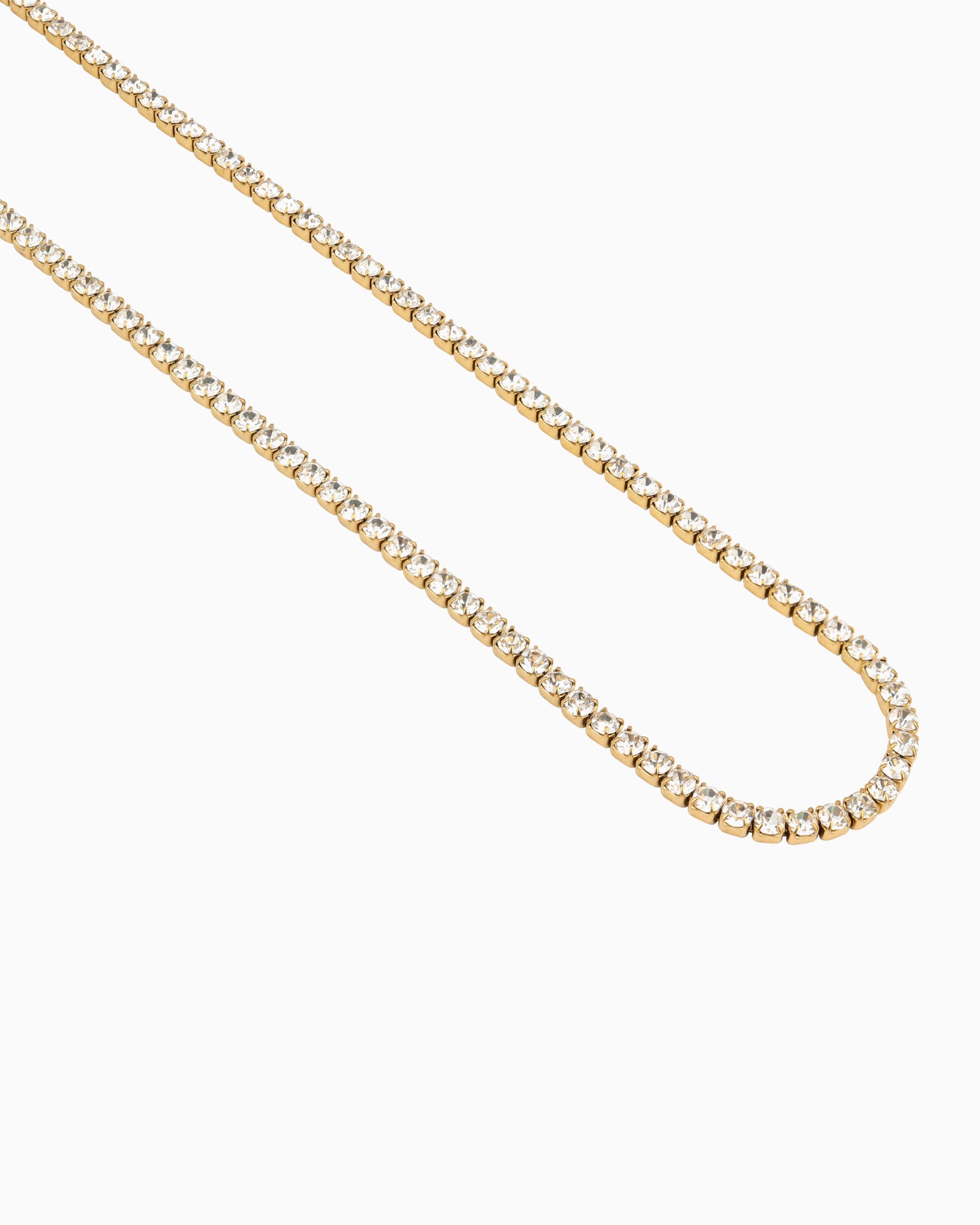 Classic Cubic Zirconia Tennis Necklace