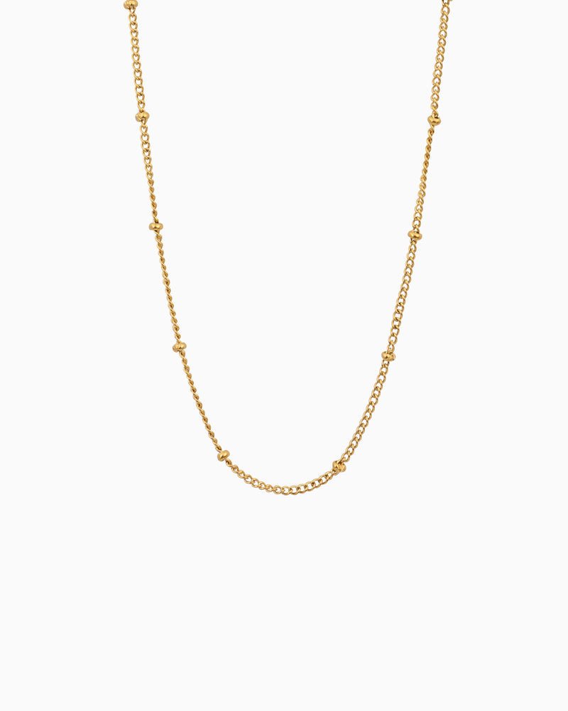 Essentials Intermittent Bead Necklace