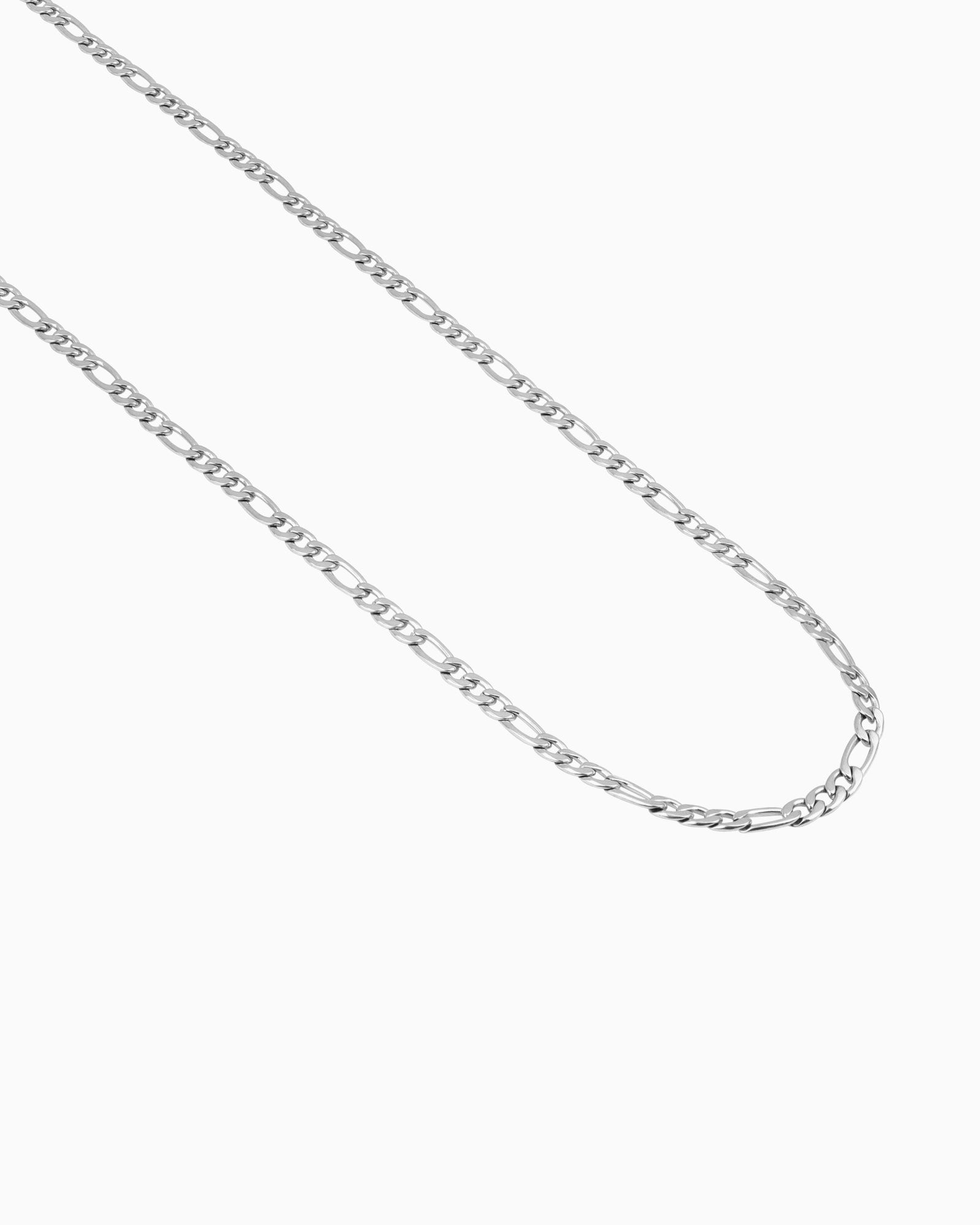 Silver Essentials Anklet & Chains Set