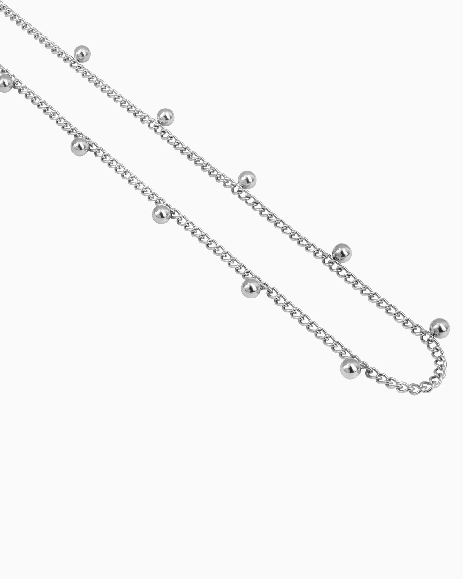 Essentials Elegant Scattered Sphere Necklace