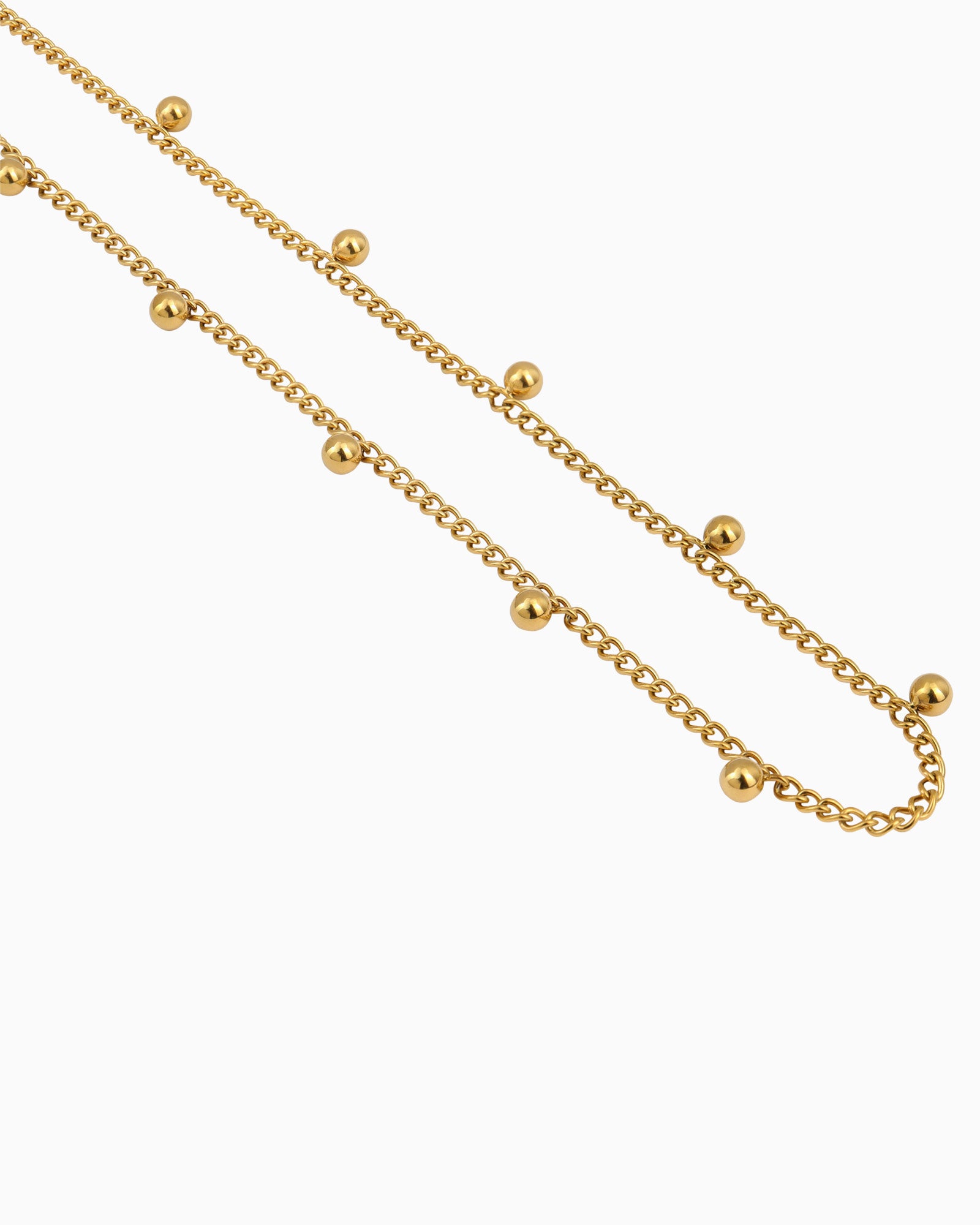 Essentials Elegant Scattered Sphere Necklace